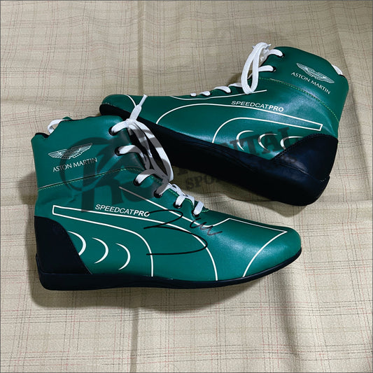 2022 Lance Stroll Aston Martin F1 Race Shoes