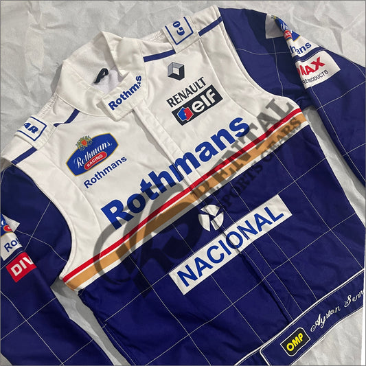 Ayrton Senna 1994 Racing Jacket Team Williams F1 Rothmans