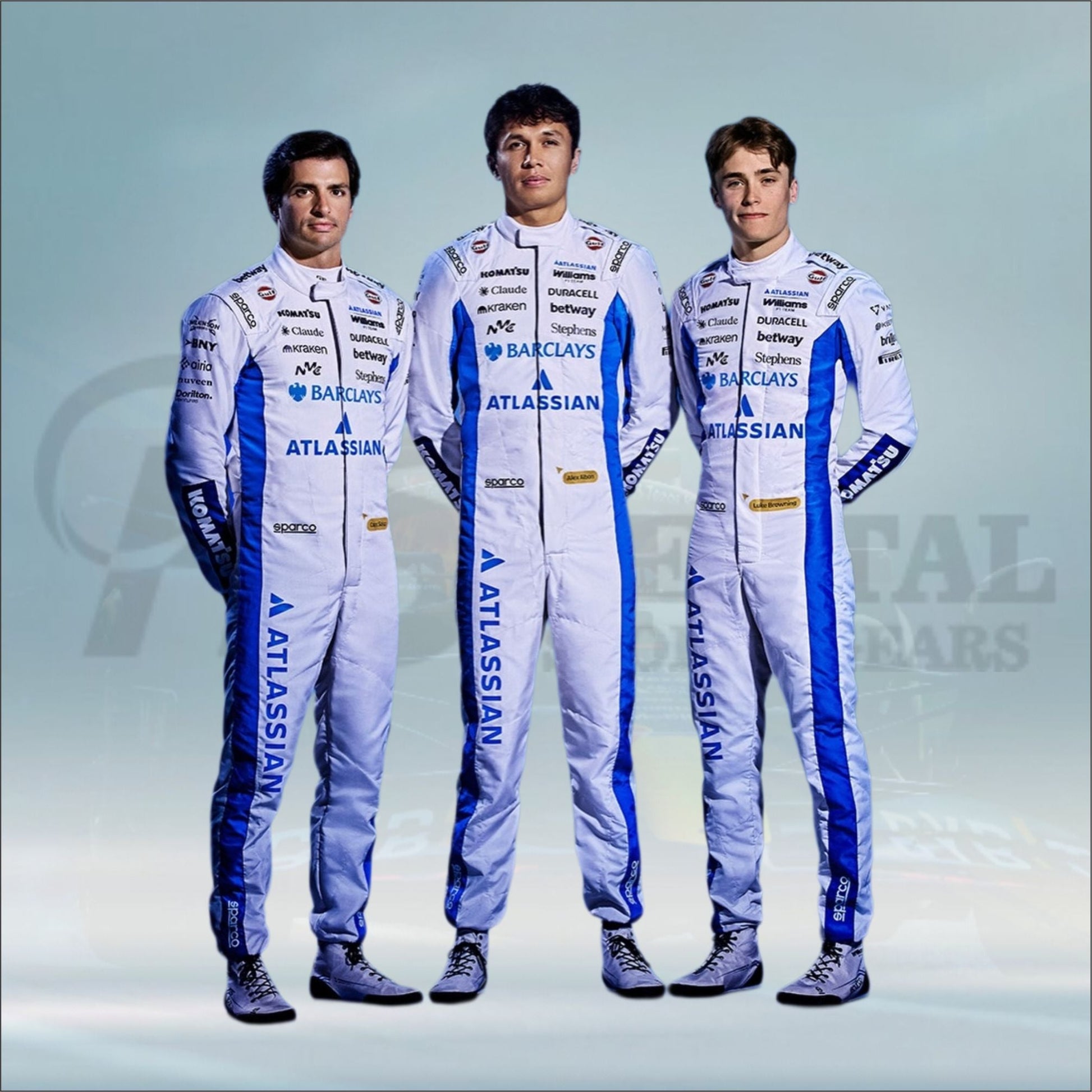 2026 Williams Racing Carlos Sainz Formula 1 Race Suit