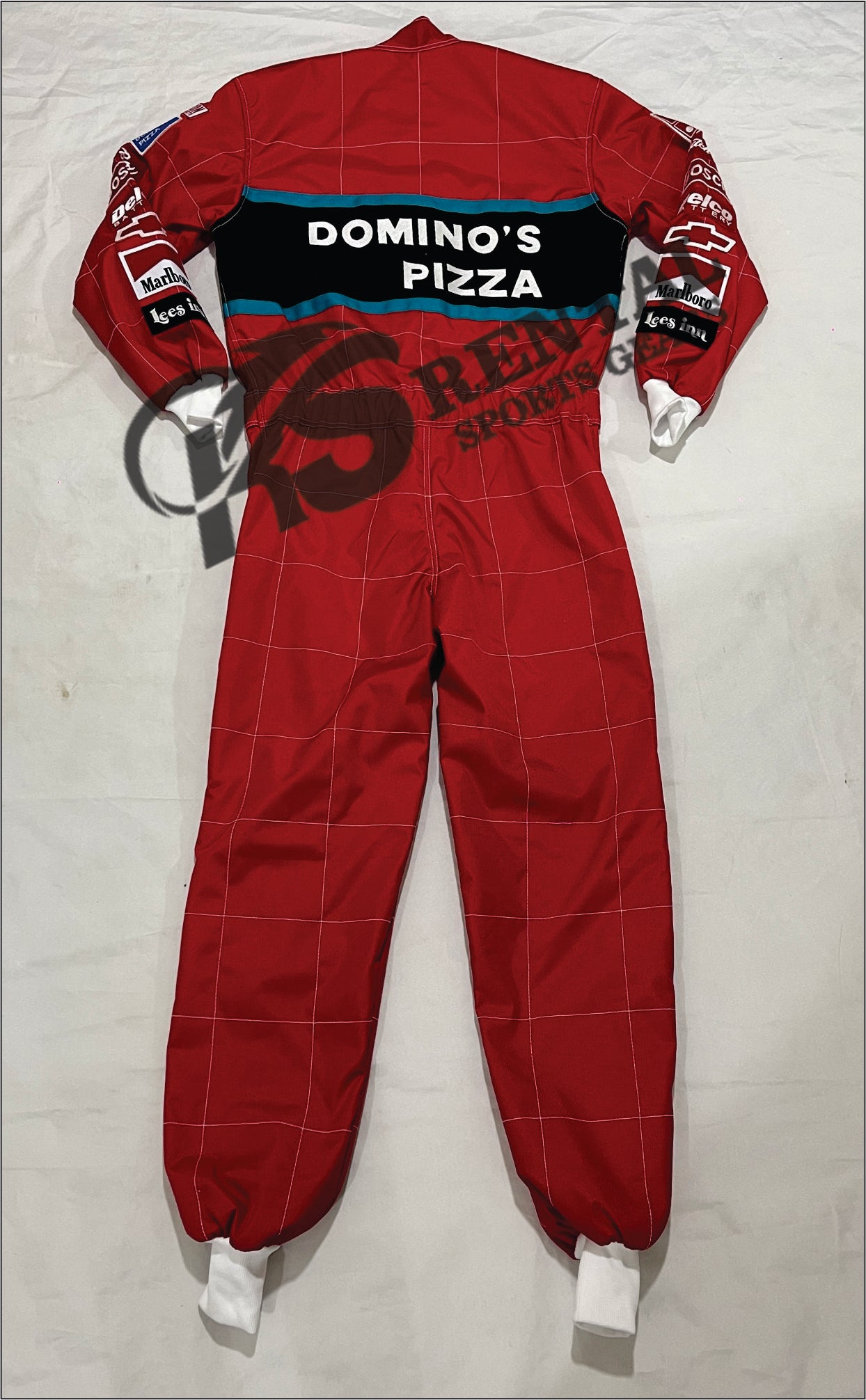 1990 Arie Luyendyk Team Issued Dominos Pizza Team Shierson Racing Suit