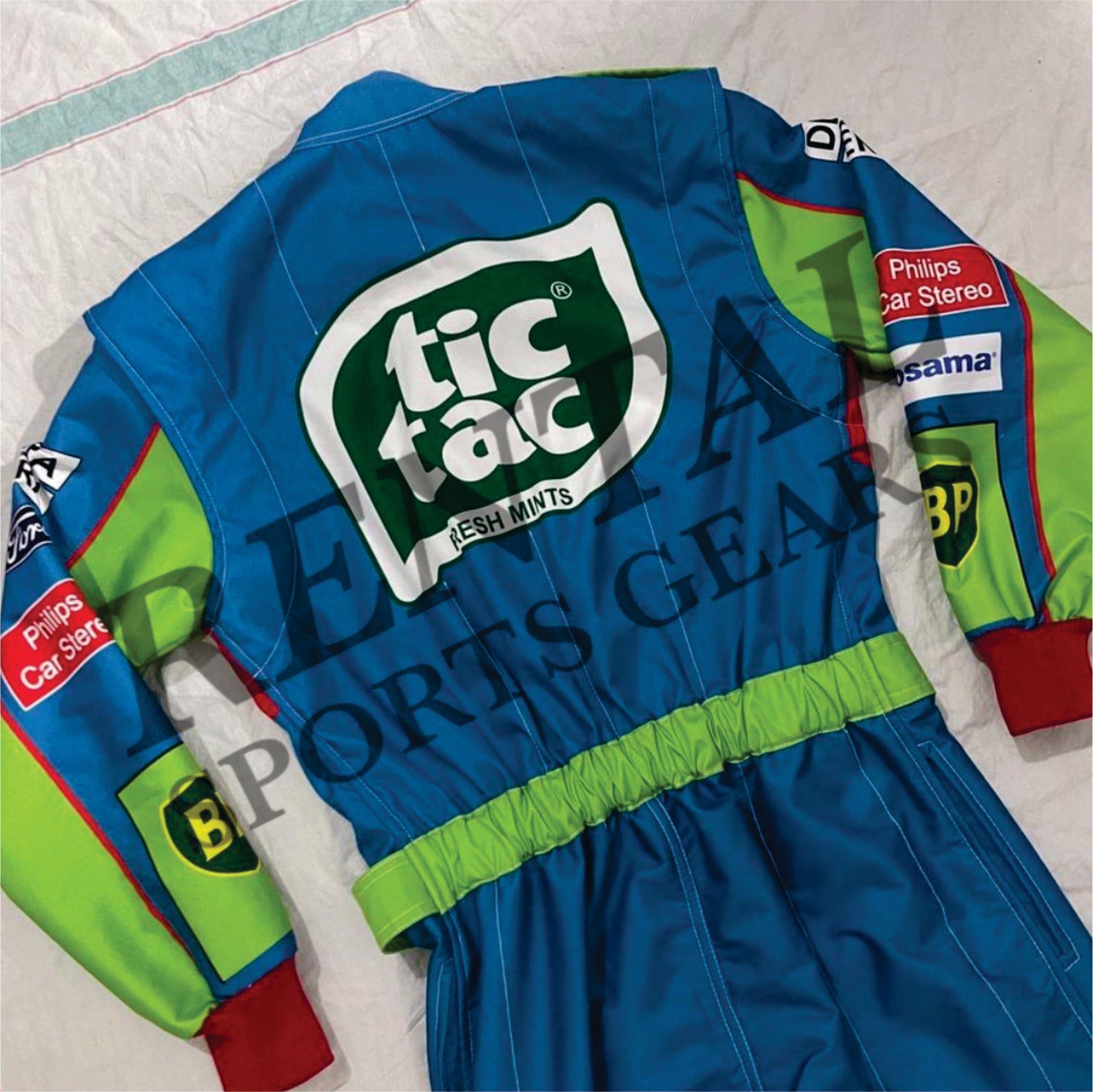 1991 Michael Schumacher Belgian Grand Prix Formula 1 Race suit