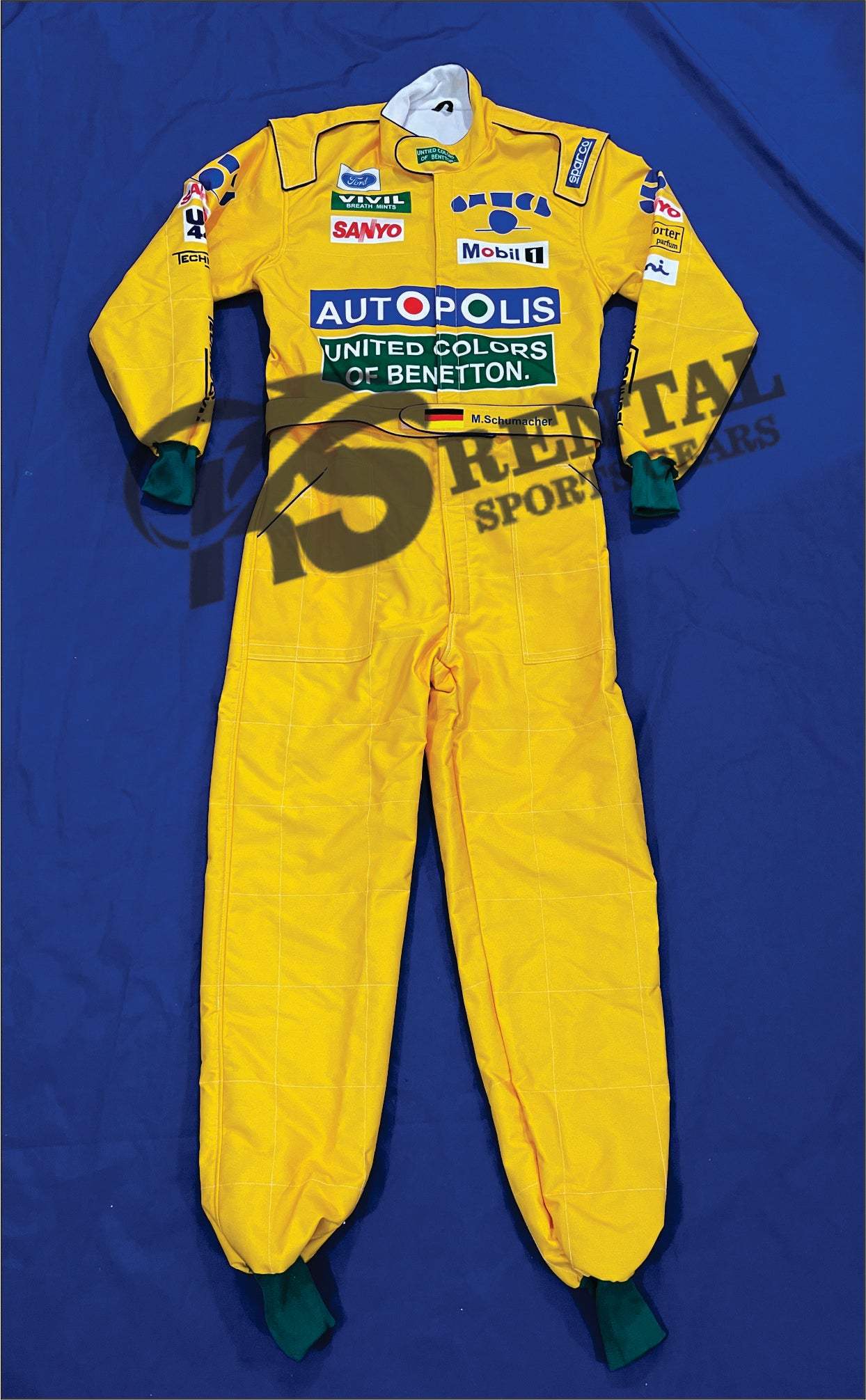 1992 Michael Schumacher German GP Benetton F1 Suit