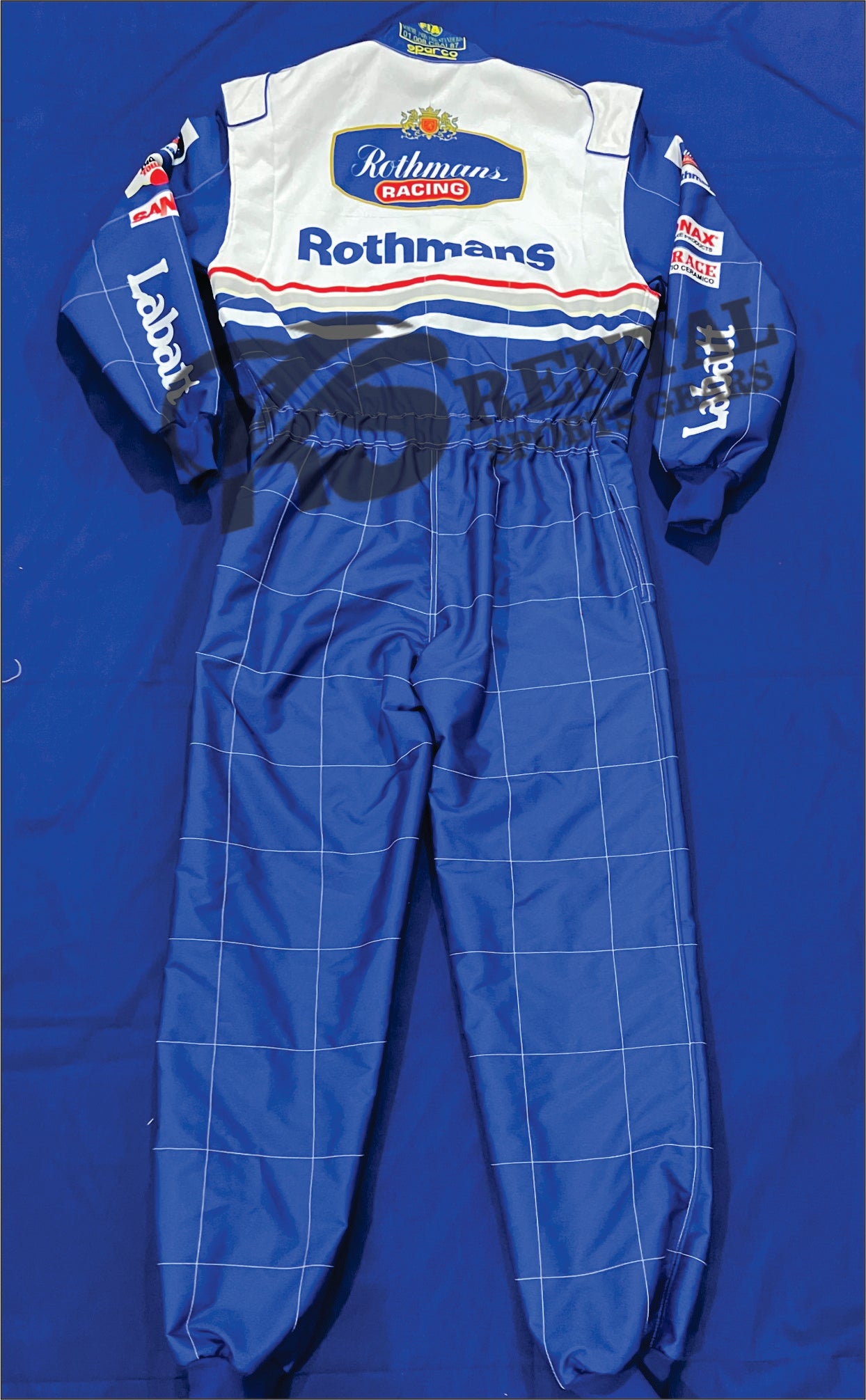 1996 Jacques Villeneuve Rothmans Williams Renault F1 Race Suit