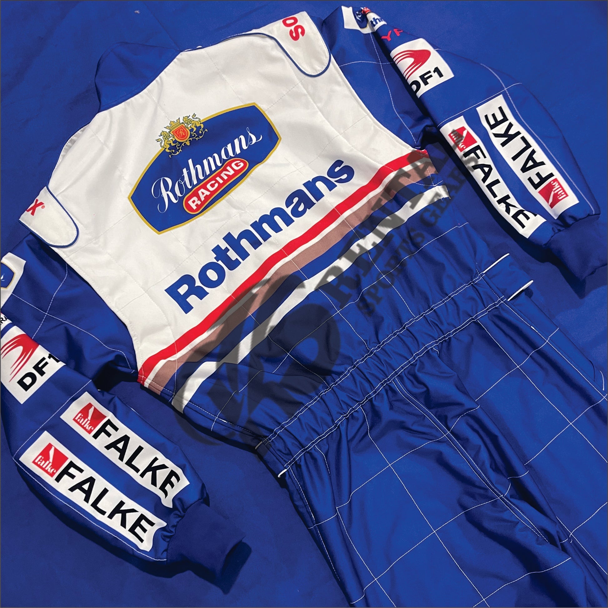 1997 Jacques Villeneuve Williams F1 Printed Suit