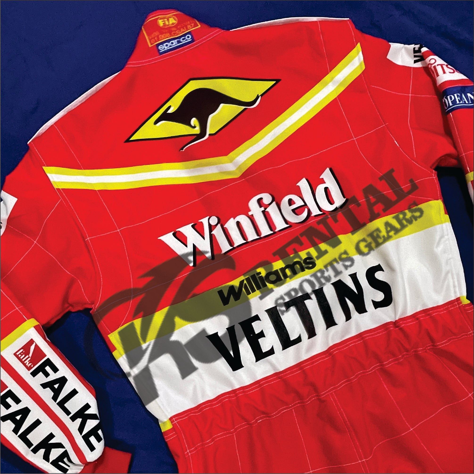 1998 Juan Pablo Montoya Williams Winfield Formula One Racing Suit