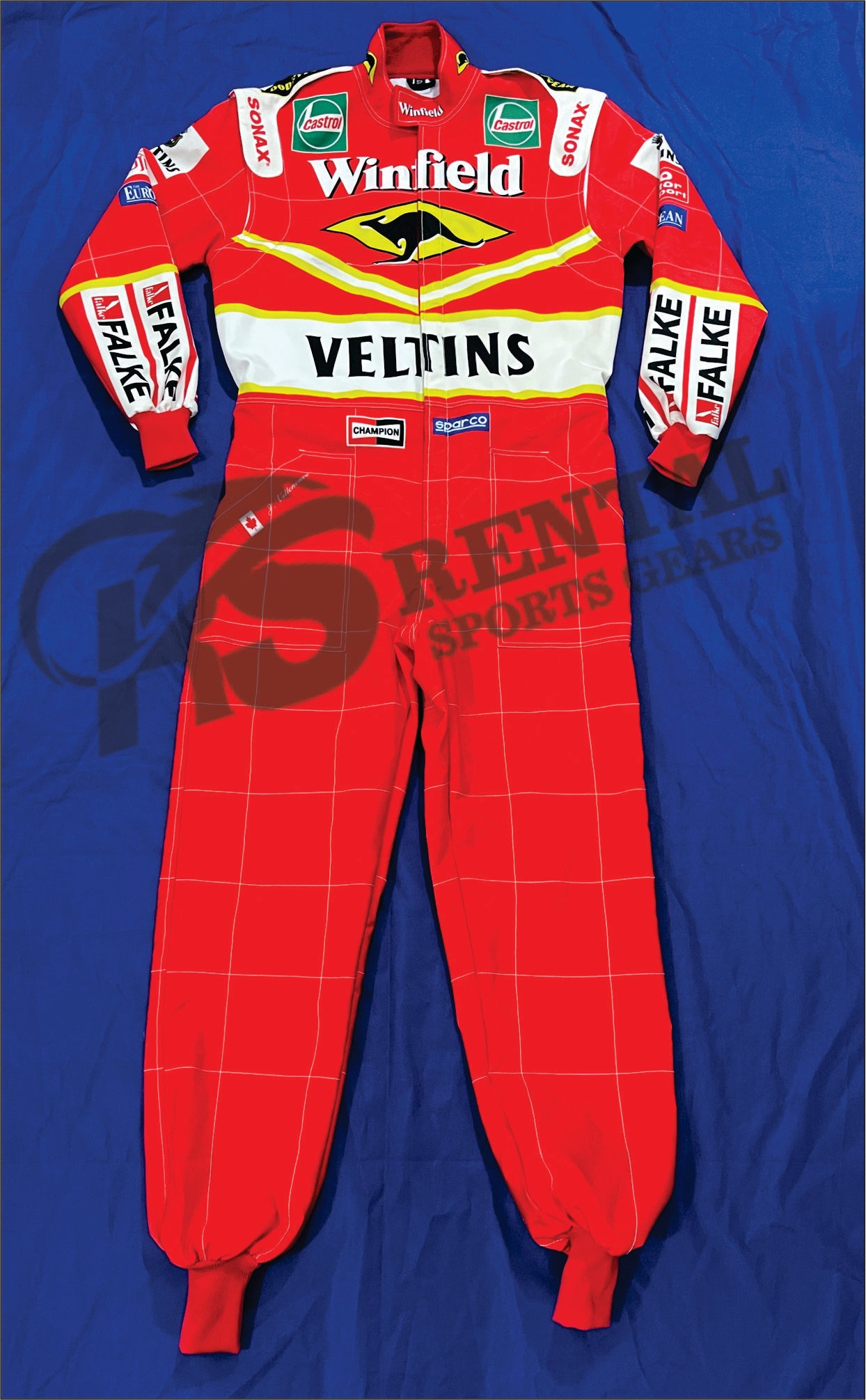 1998 Juan Pablo Montoya Williams Winfield Formula One Racing Suit