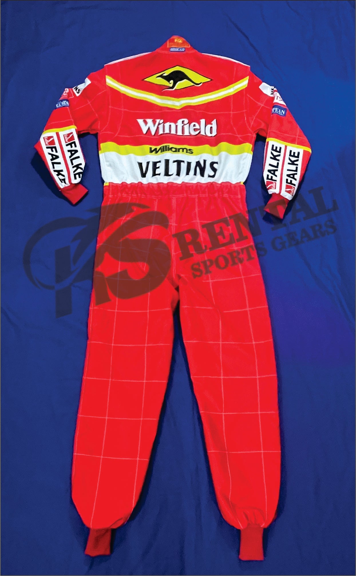1998 Juan Pablo Montoya Williams Winfield Formula One Racing Suit