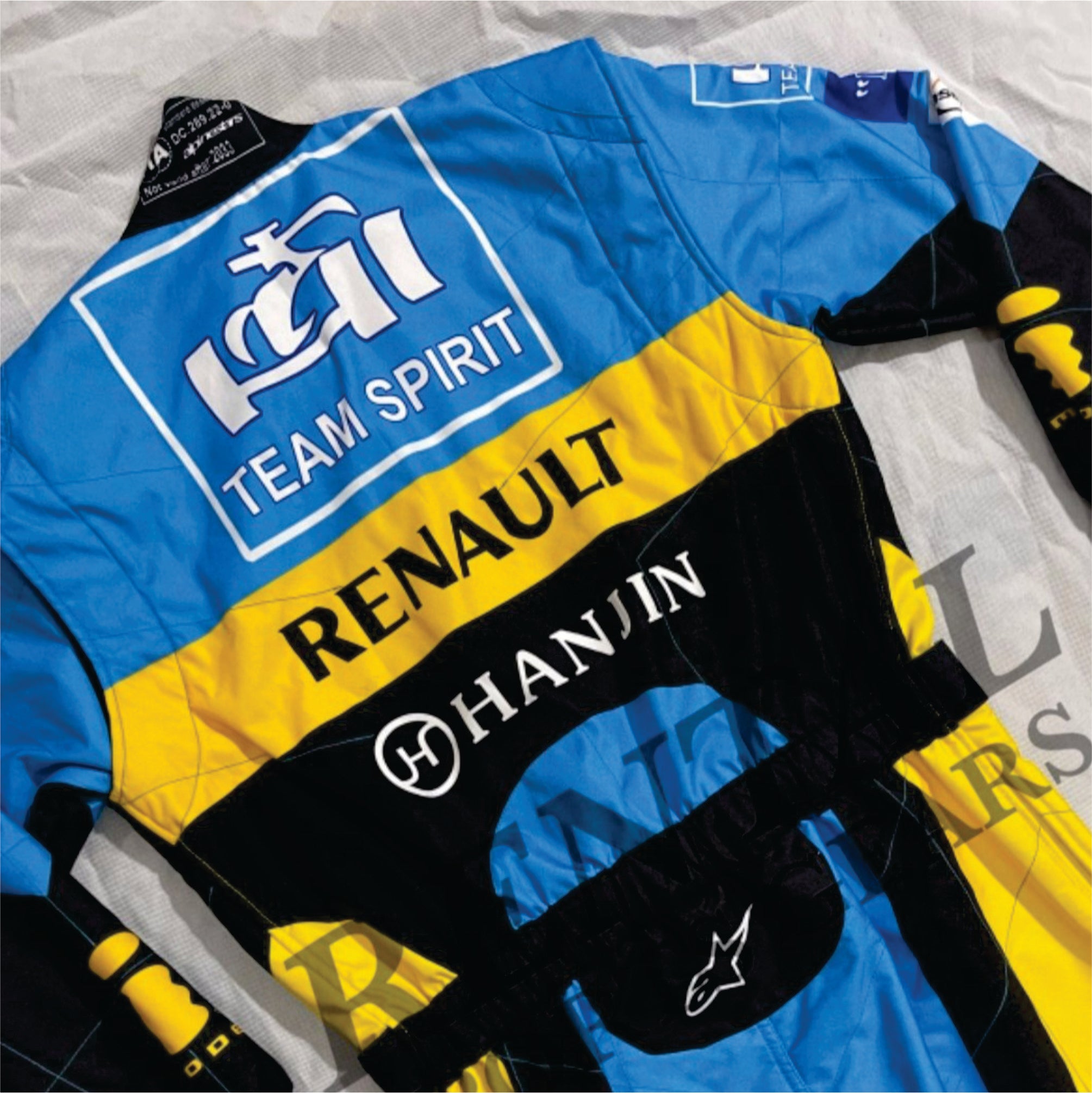 2005 F1 Fernando Alonso Renault Mild Seven Race Suit