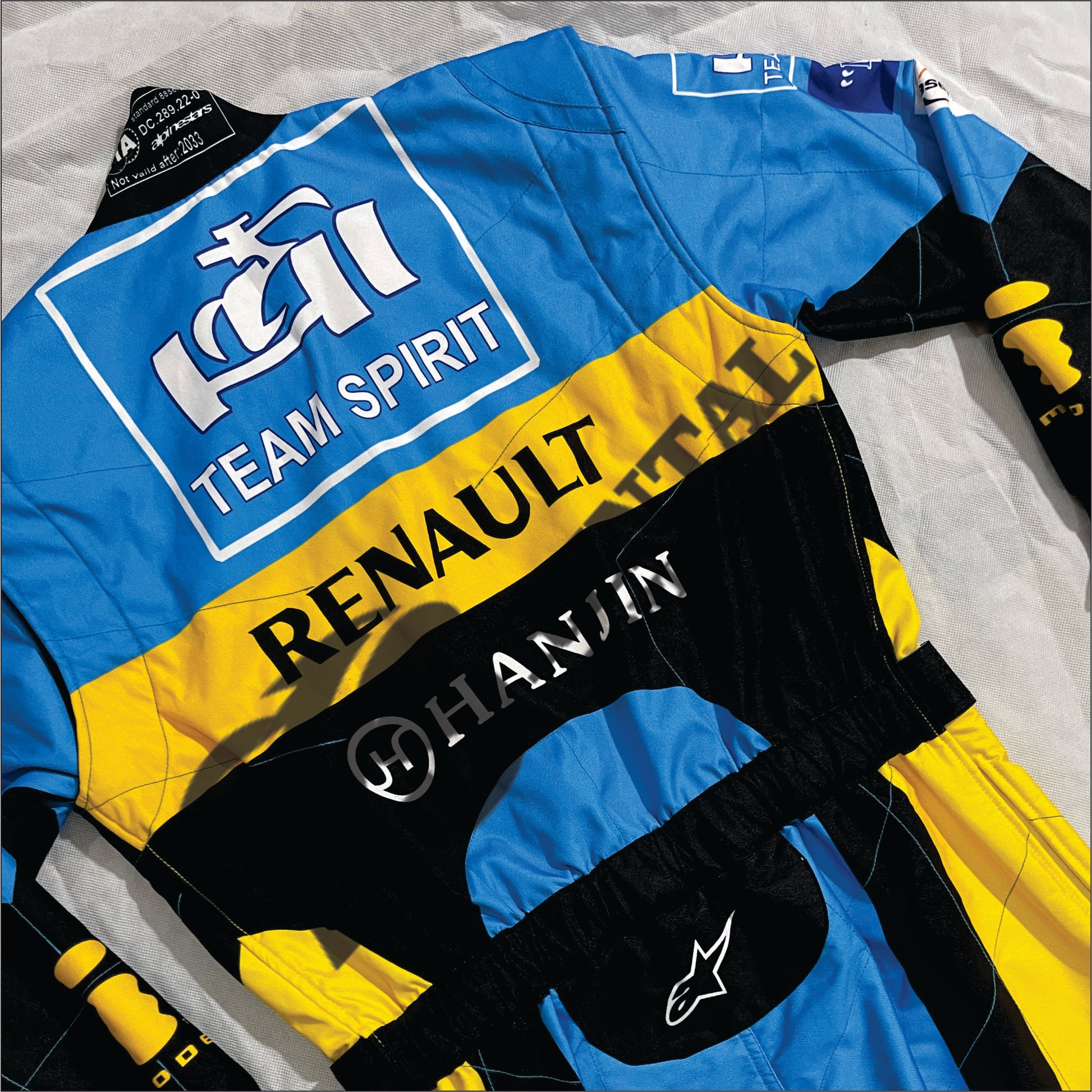 2005 Fernando Alonso F1 Renault Mild Seven Racing Suit