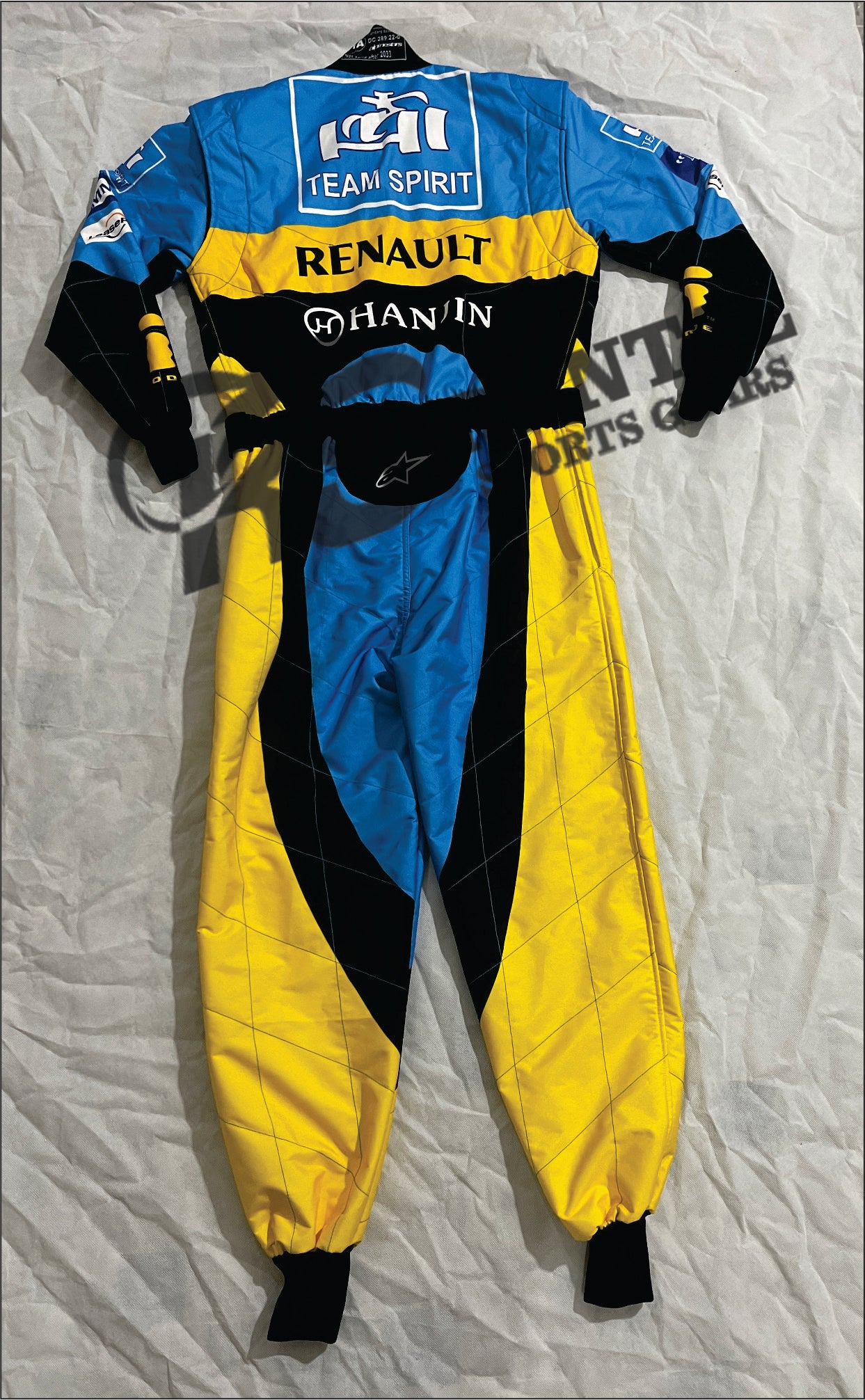 2005 Fernando Alonso F1 Renault Mild Seven Racing Suit