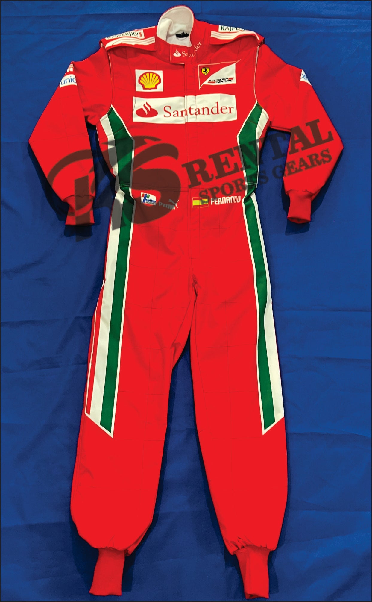 2012 Fernando Alonso F1 Ferrari Race Suit