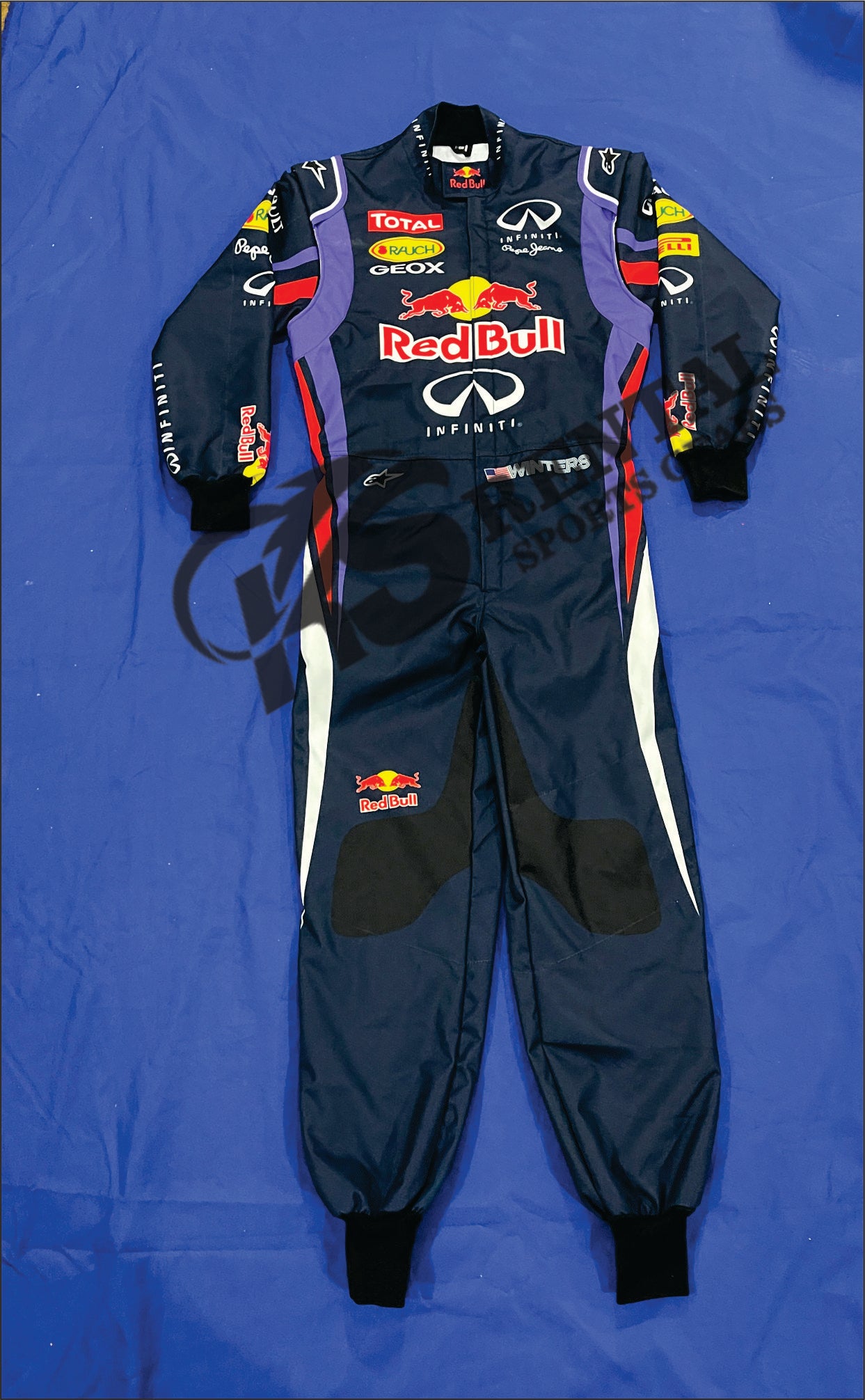 2013 Mark Webber Red Bull F1 Race Suit