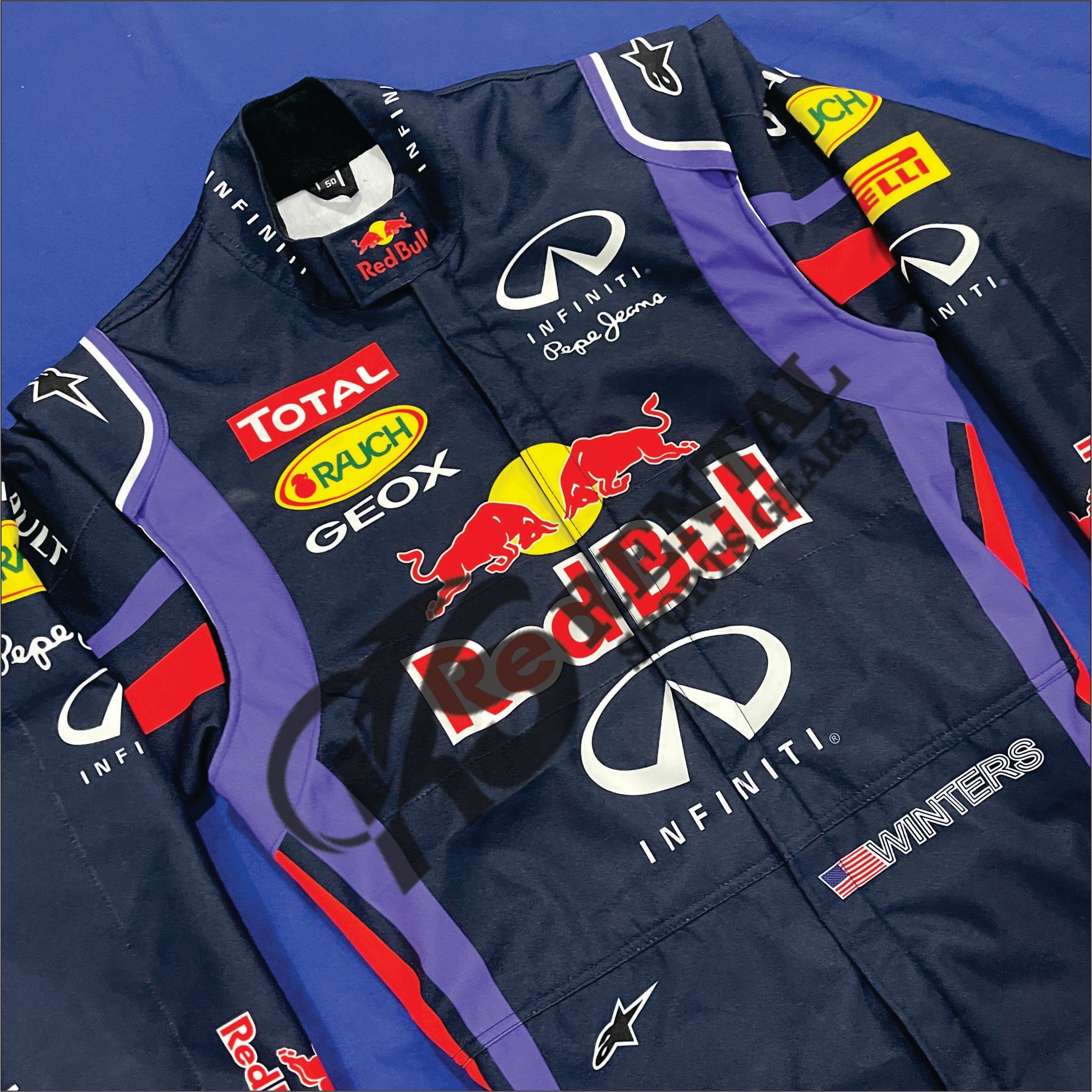 2013 Mark Webber Red Bull F1 Race Suit