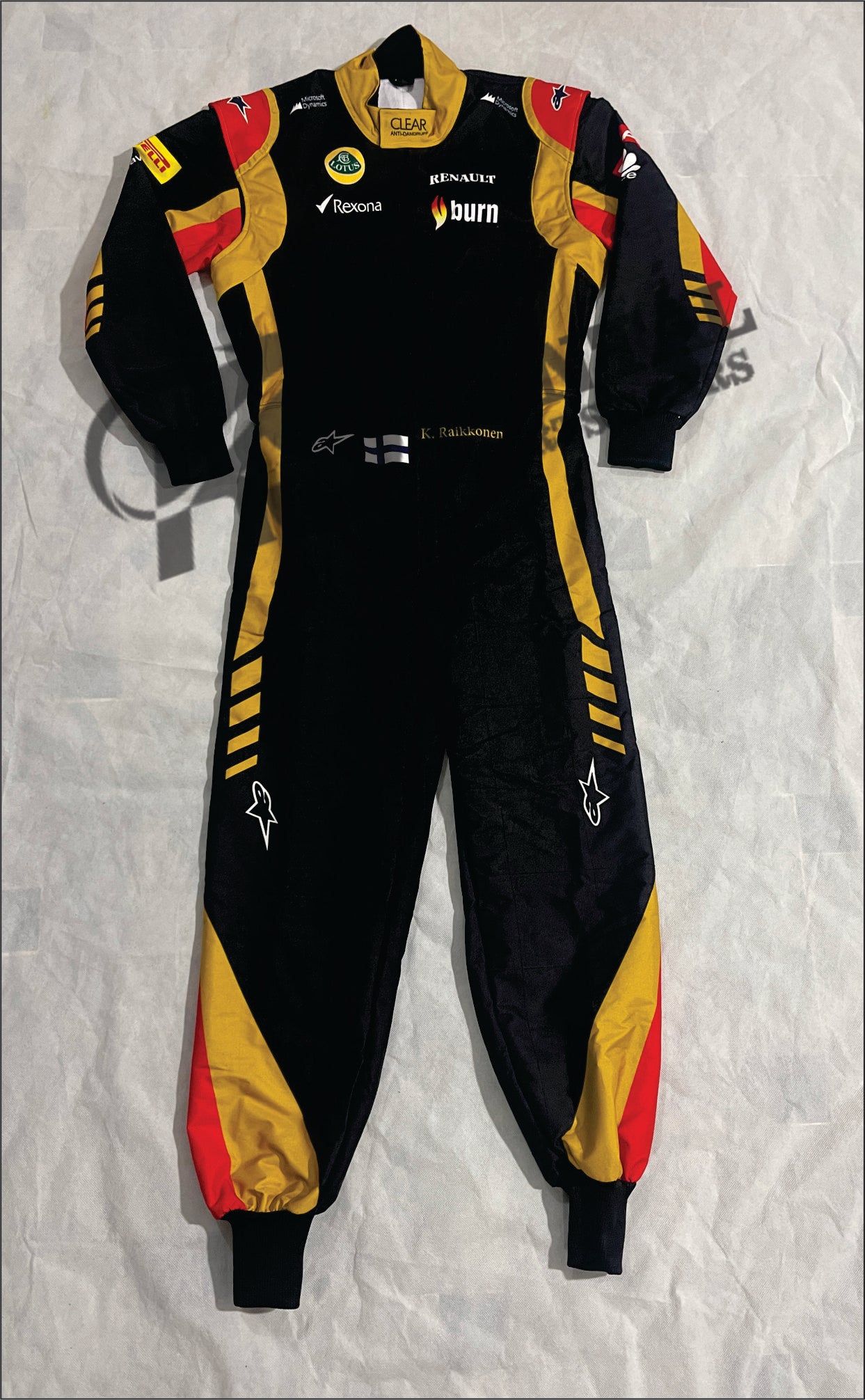 2013 Kimi Räikkönen Lotus F1 Racing Replica Suit