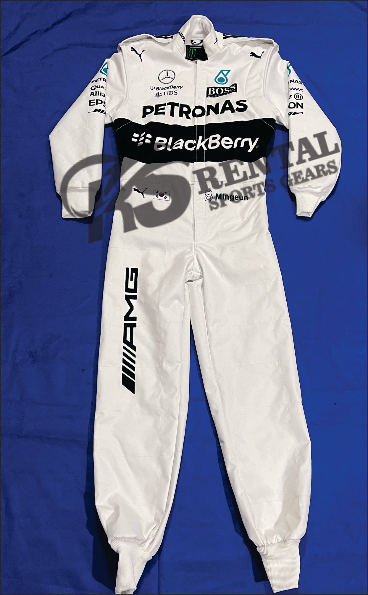 2013 Lewis Hamilton Mercedes Benz F1 Race Suit