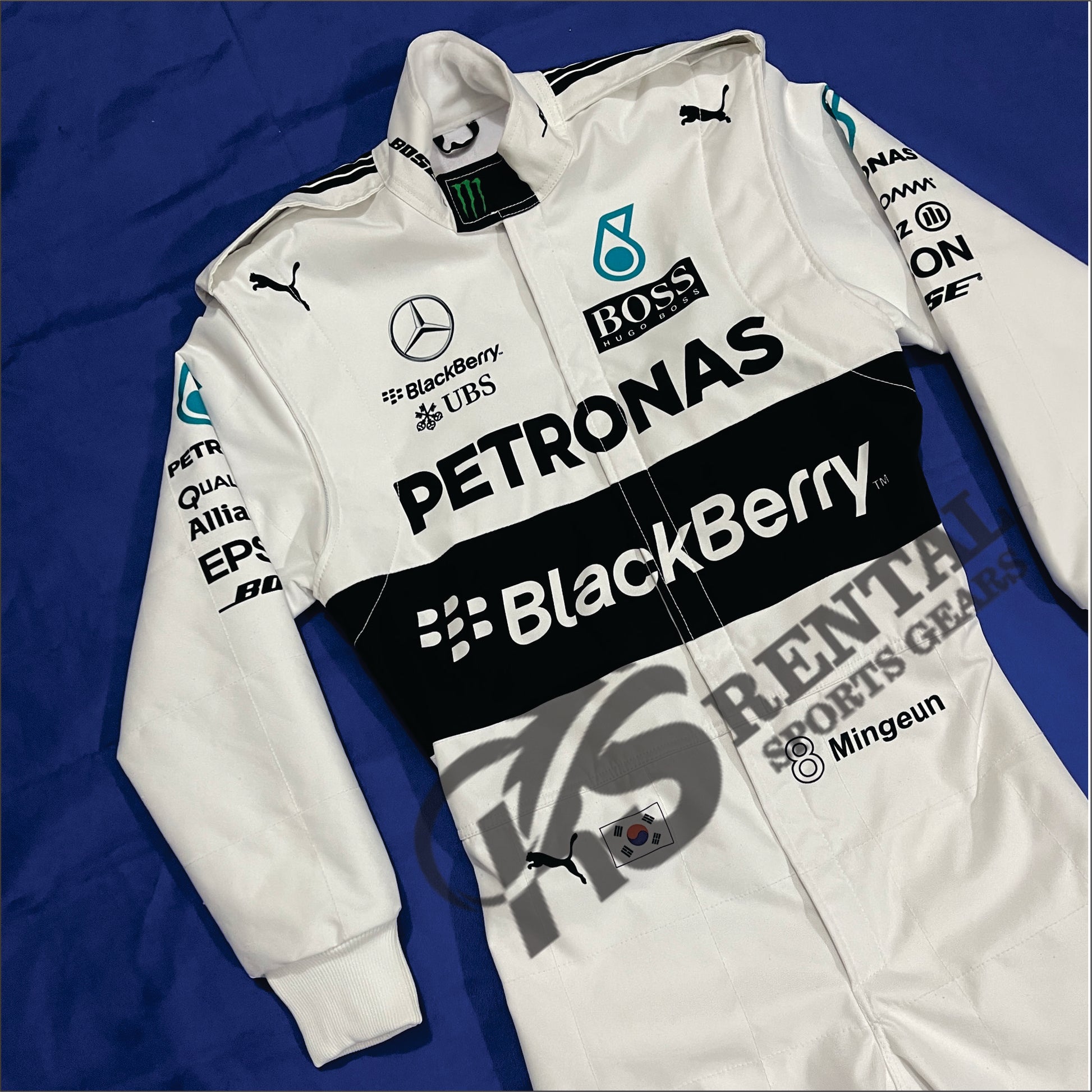 2013 Lewis Hamilton Mercedes Benz F1 Race Suit