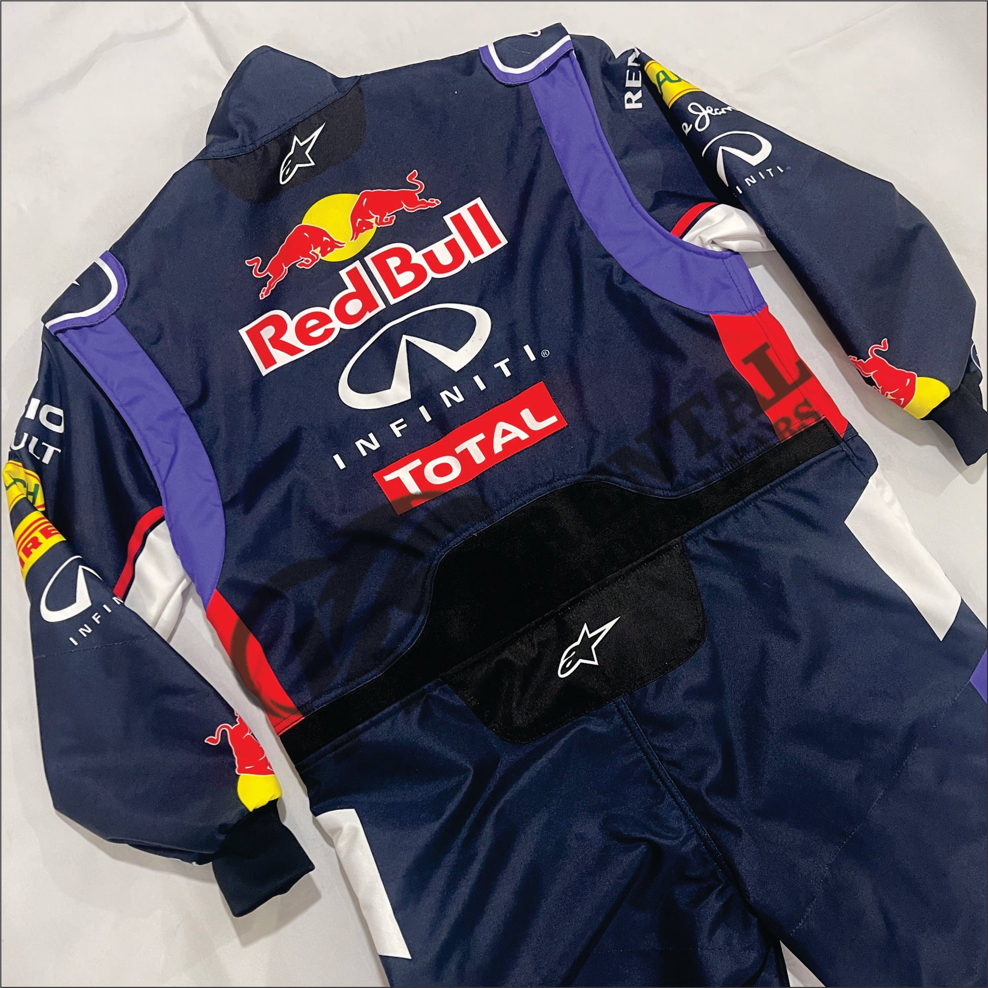 2014 Sebastian Vettel Red Bull Racing Formula 1 Suit