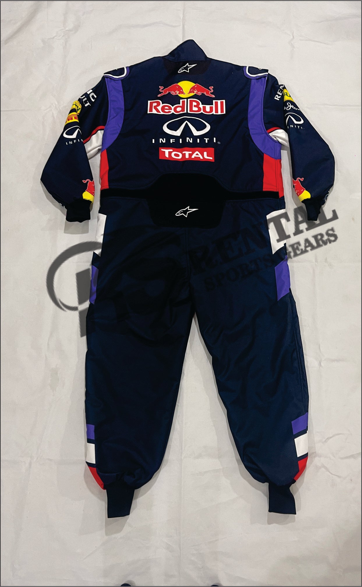 2014 Sebastian Vettel Red Bull Racing Formula 1 Suit