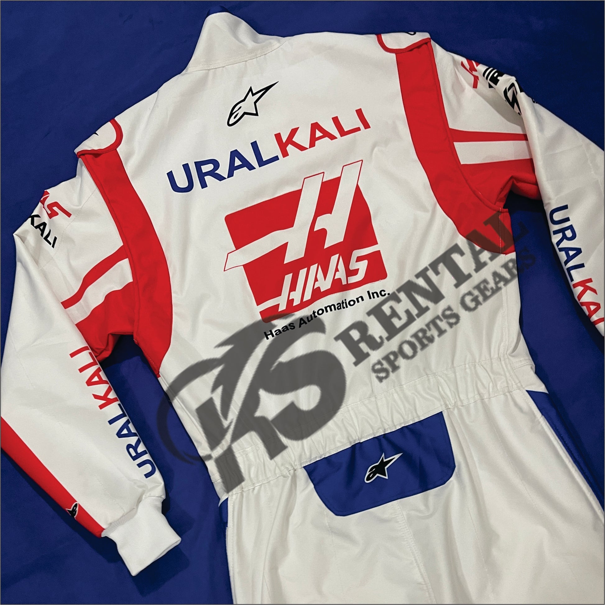 2021 Nikita Mazepin British GP F1 Team Haas Racing Suit
