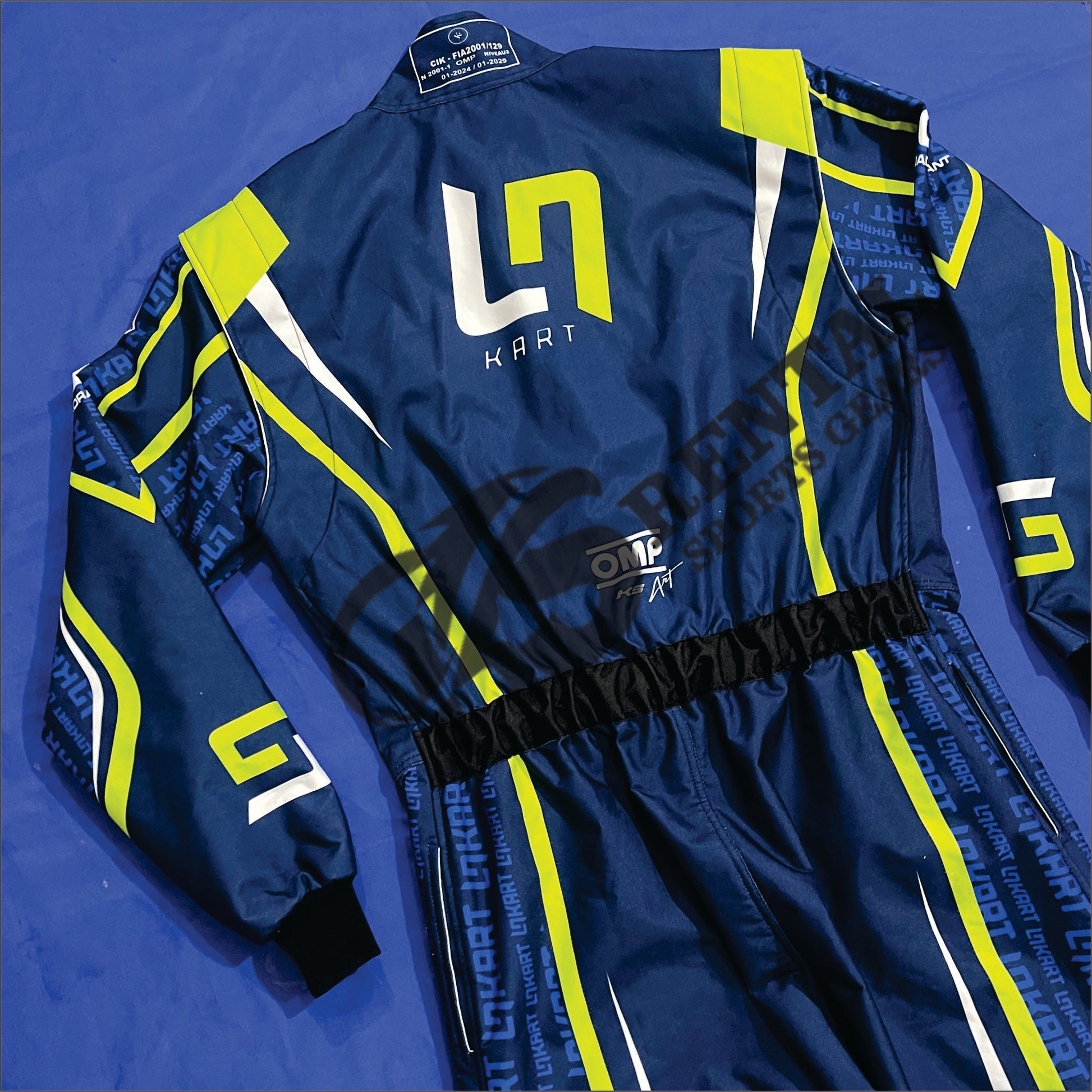 2022 LN OMP Kart Racing Suit
