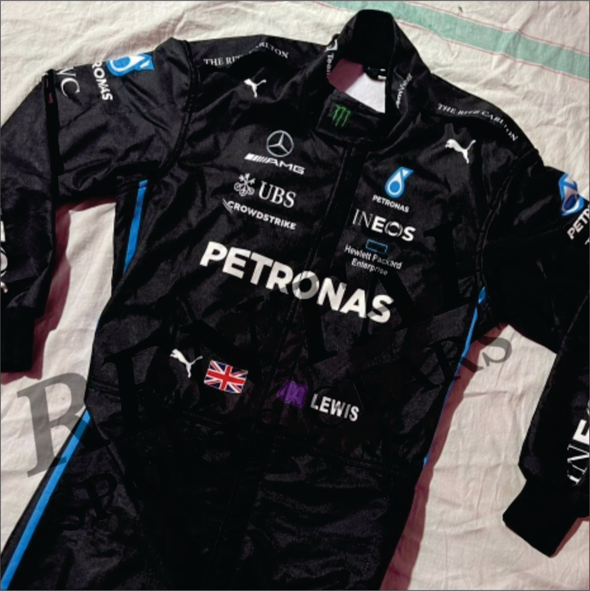 2022 Lewis Hamilton Mercedes-AMG Petronas F1 Race Suit