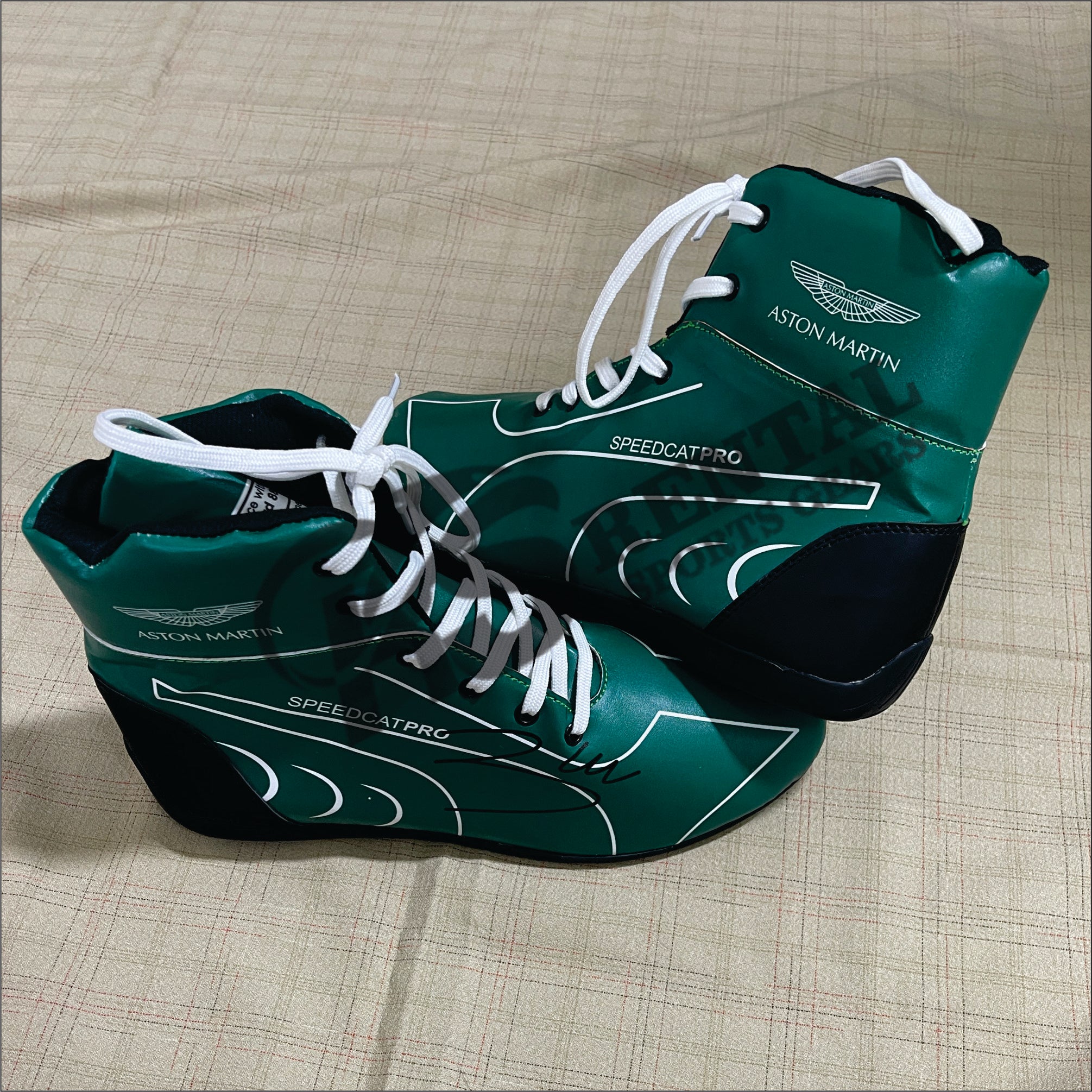 2022 Lance Stroll Aston Martin F1 Race Shoes