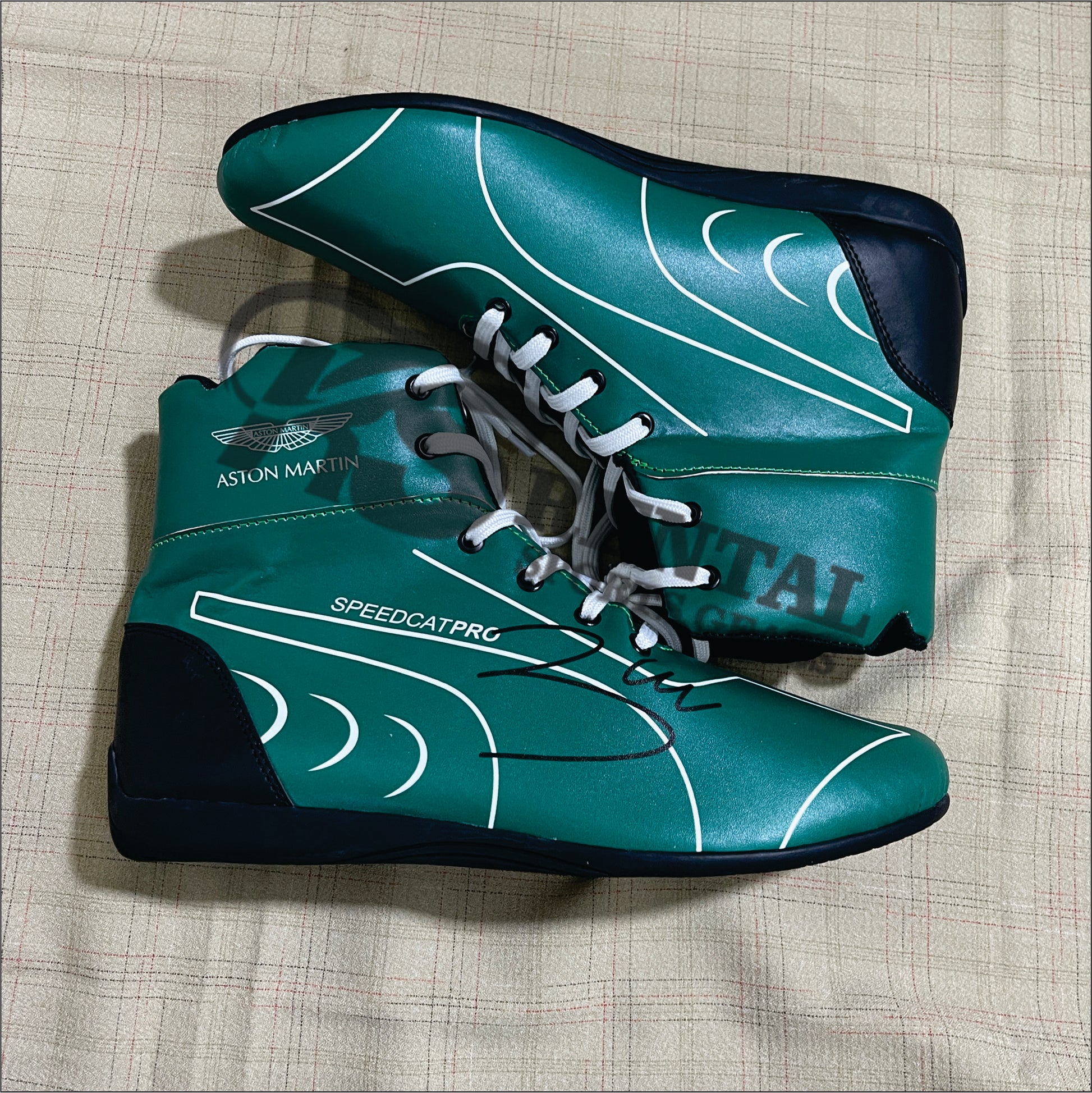 2022 Lance Stroll Aston Martin F1 Race Shoes