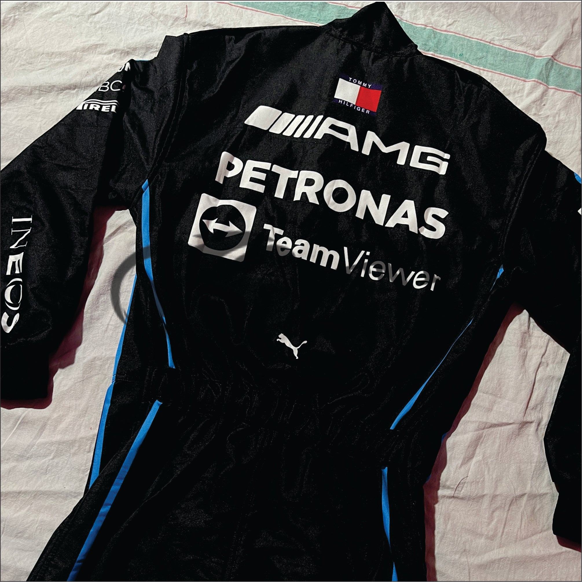 2022 Lewis Hamilton Mercedes AMG F1 Replica Suit