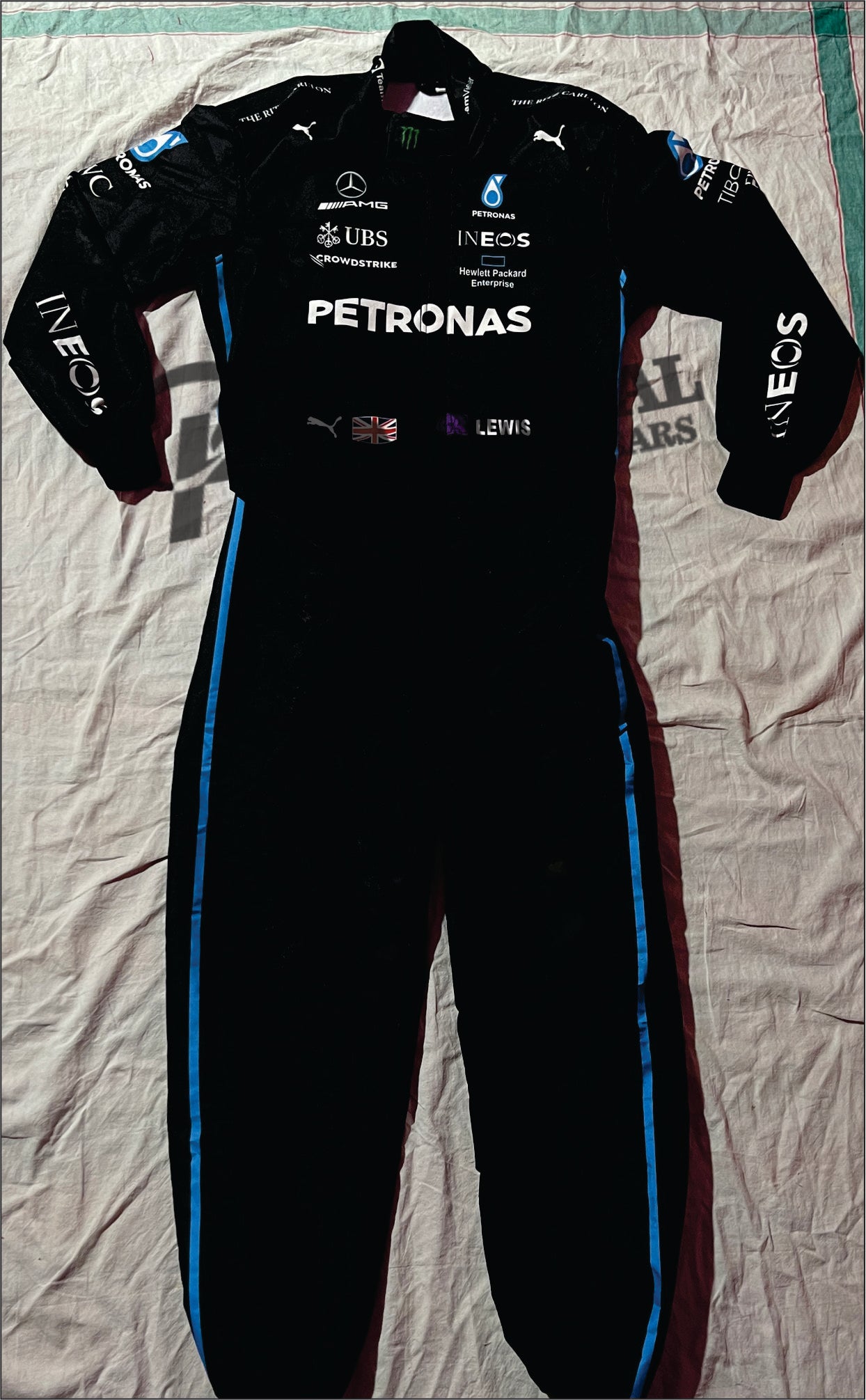 2022 Lewis Hamilton Mercedes AMG F1 Replica Suit