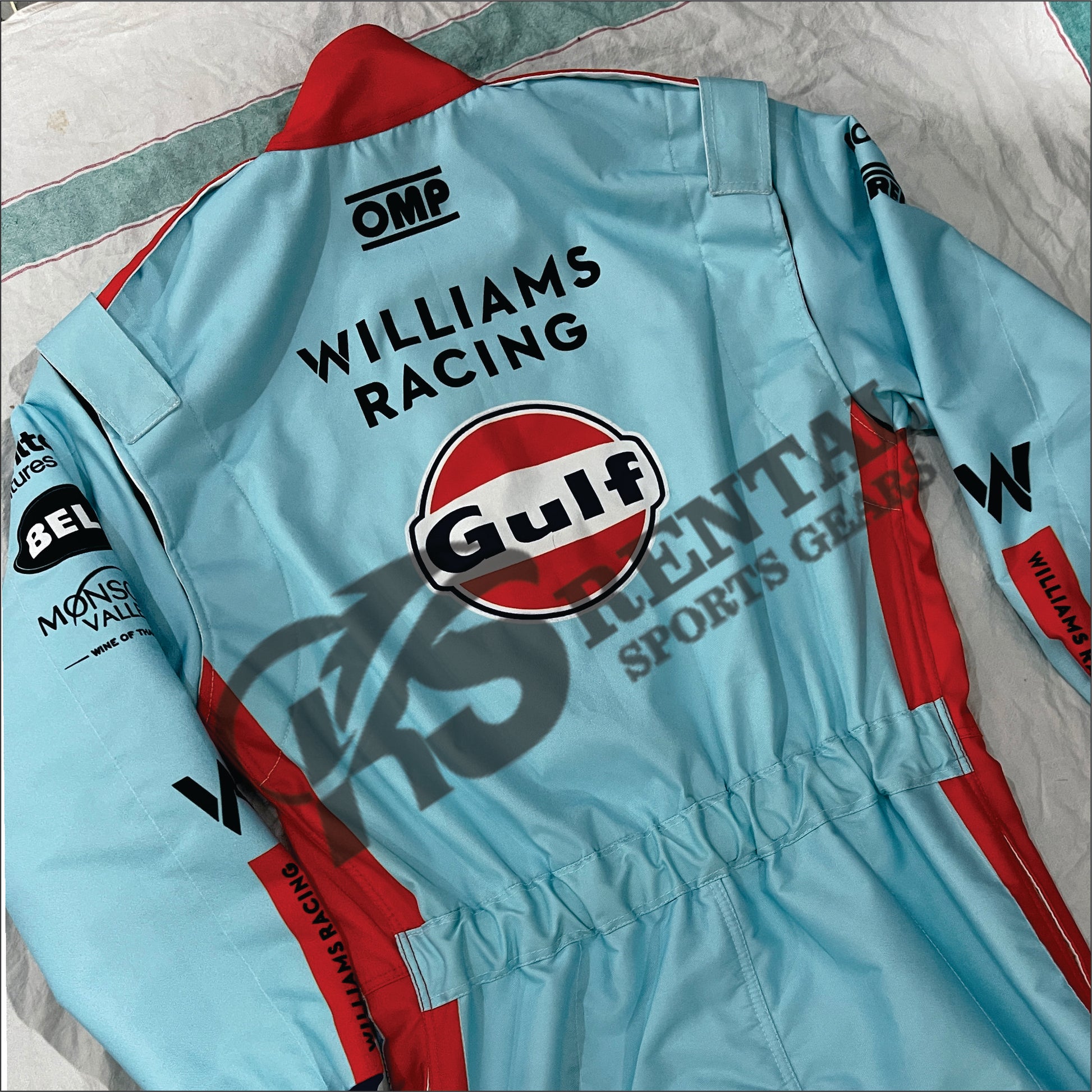 2023 Alex Albon Williams Racing Qatar Grand Prix Racing Replica suit