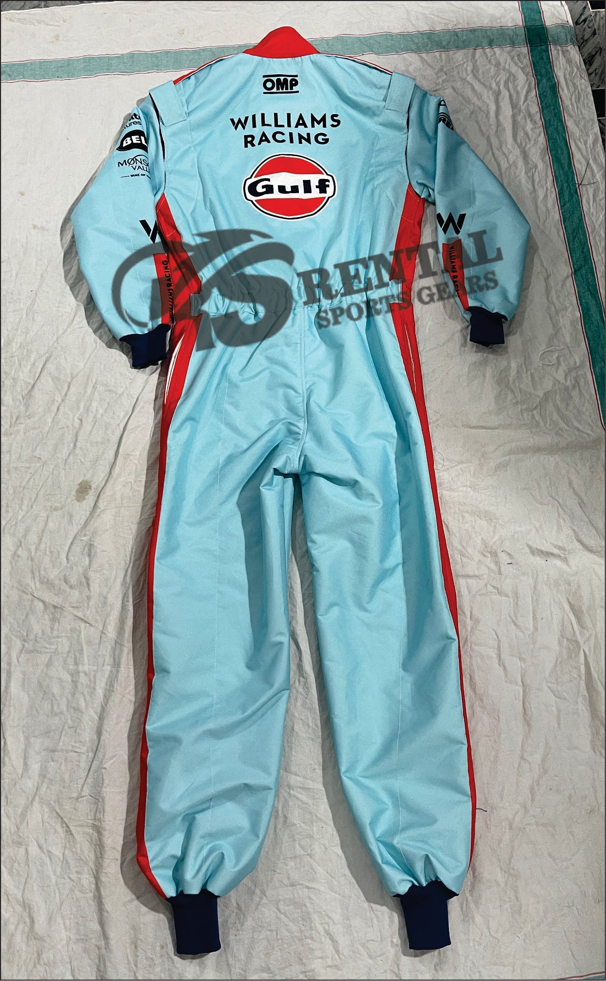 2023 Alex Albon Williams Racing Qatar Grand Prix Racing Replica suit