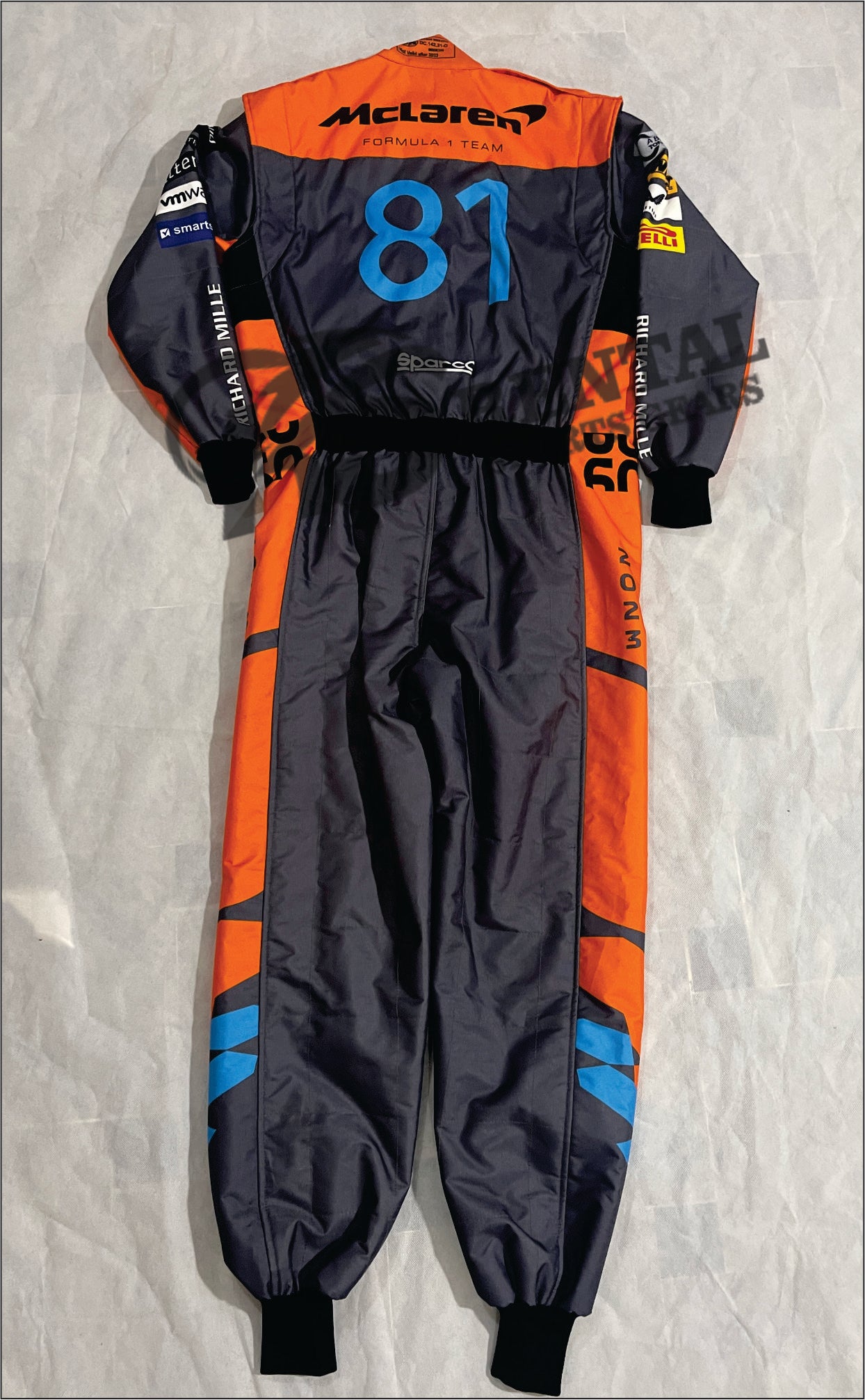 2023 Oscar Piastri Mclaren F1 Replica Race Suit