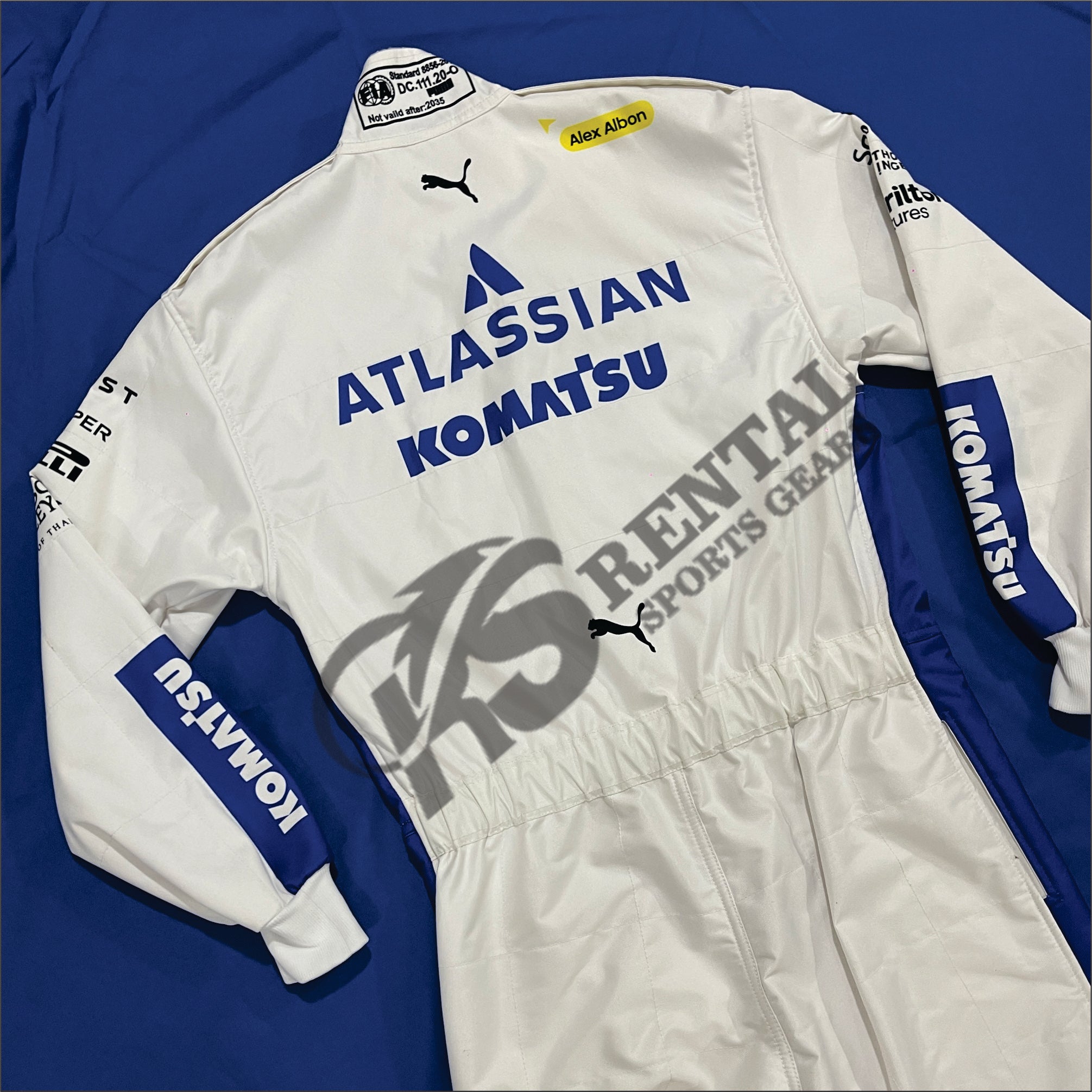 2025 Alexander Albon Williams Racing F1 Suit