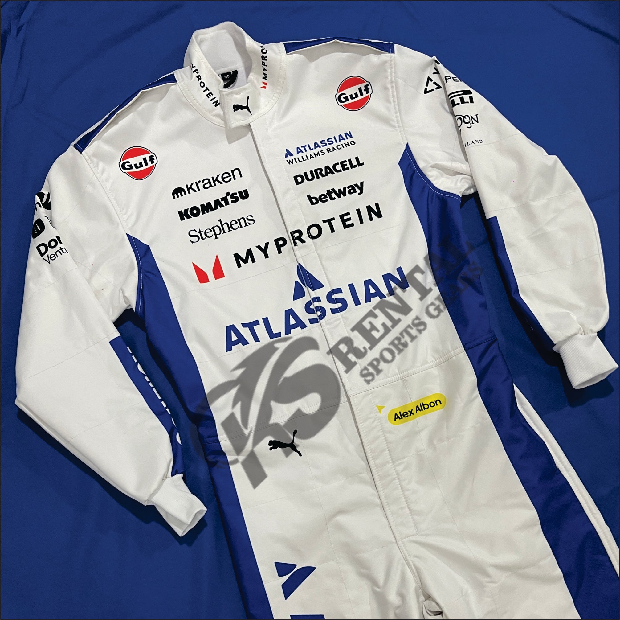 2025 Alexander Albon Williams Racing F1 Suit