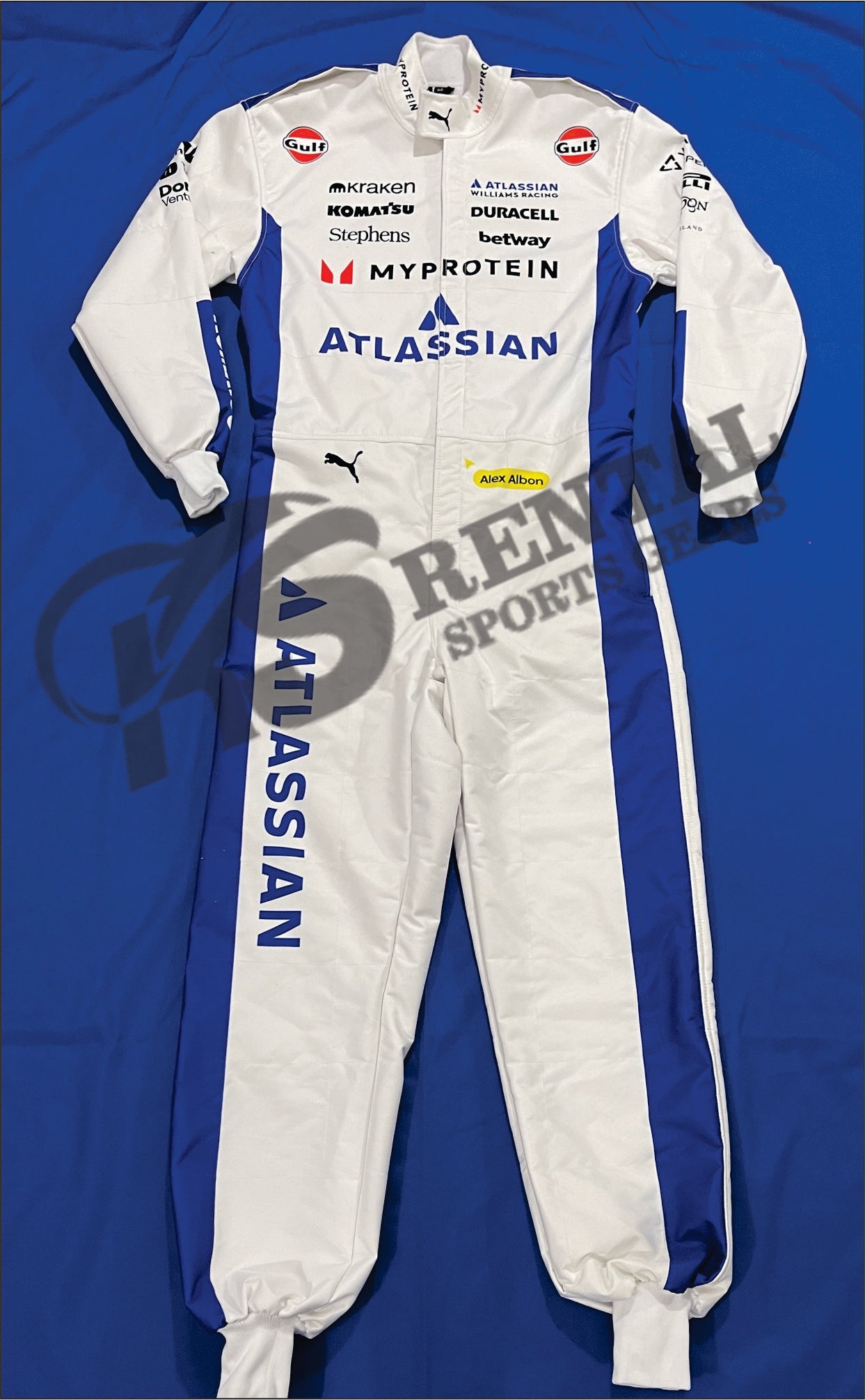 2025 Alexander Albon Williams Racing F1 Suit