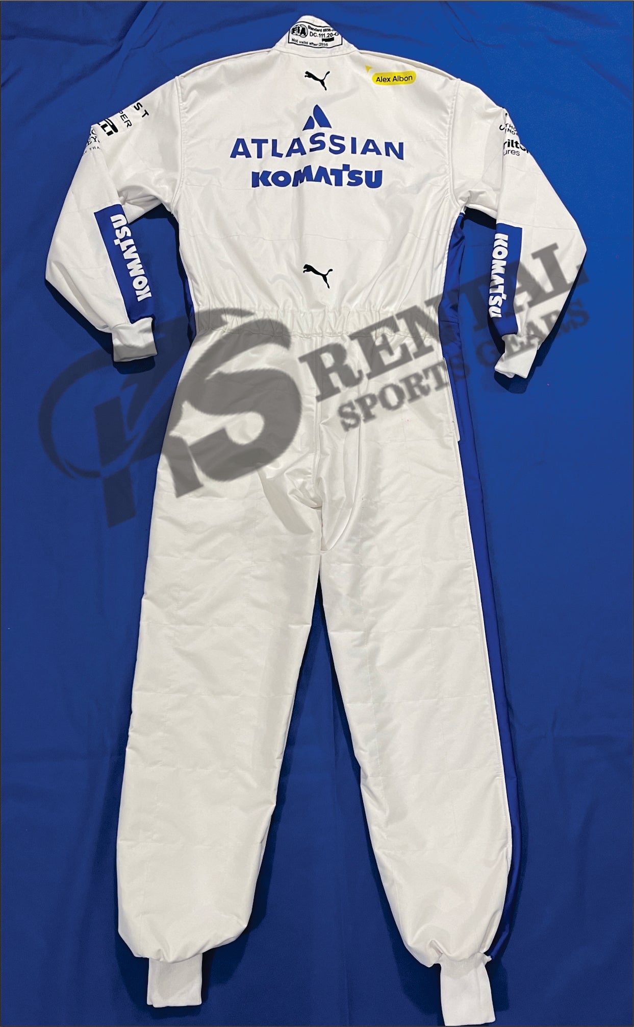 2025 Alexander Albon Williams Racing F1 Suit