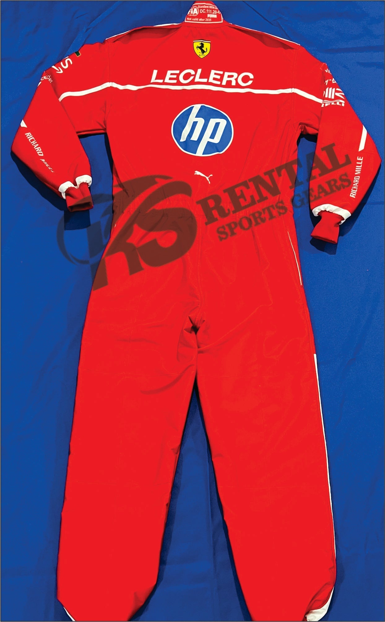 2025 Charles Leclerc Scuderia Ferrari HP F1 Racing Suit