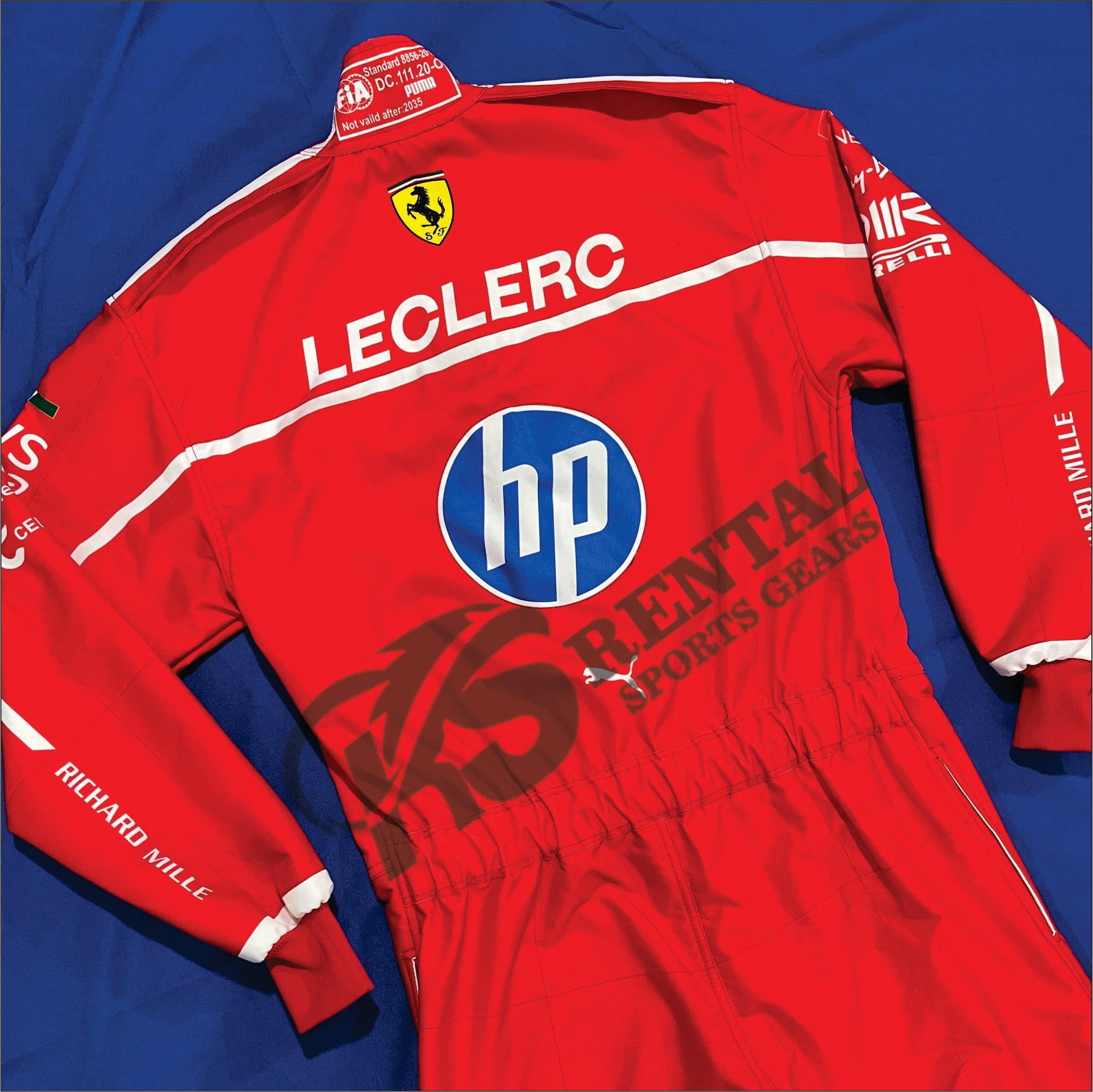 2025 Charles Leclerc Scuderia Ferrari HP F1 Racing Suit