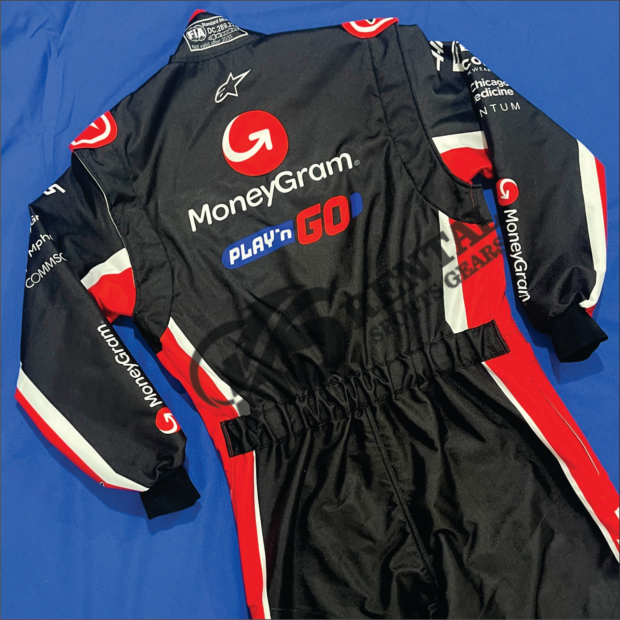 2025 Esteban Ocon MoneyGram Haas F1 Team Racing suit