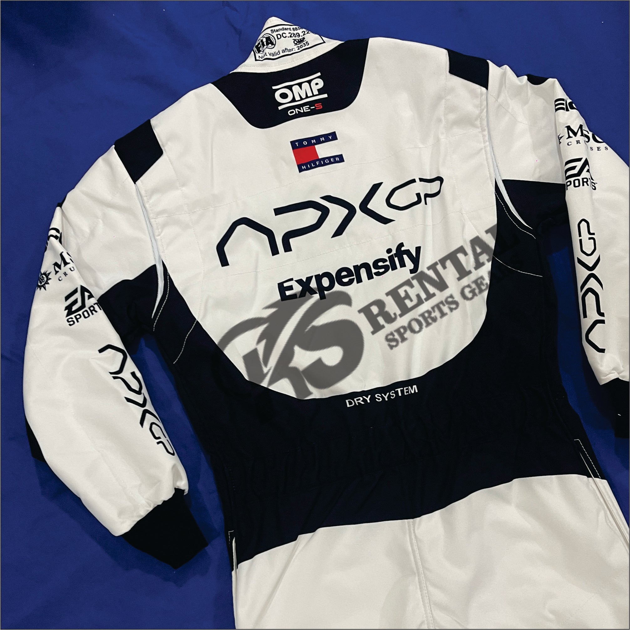 2025 Brad Pitt Formula One The Movie APX GP F1 The Movie Replica Racing Suit