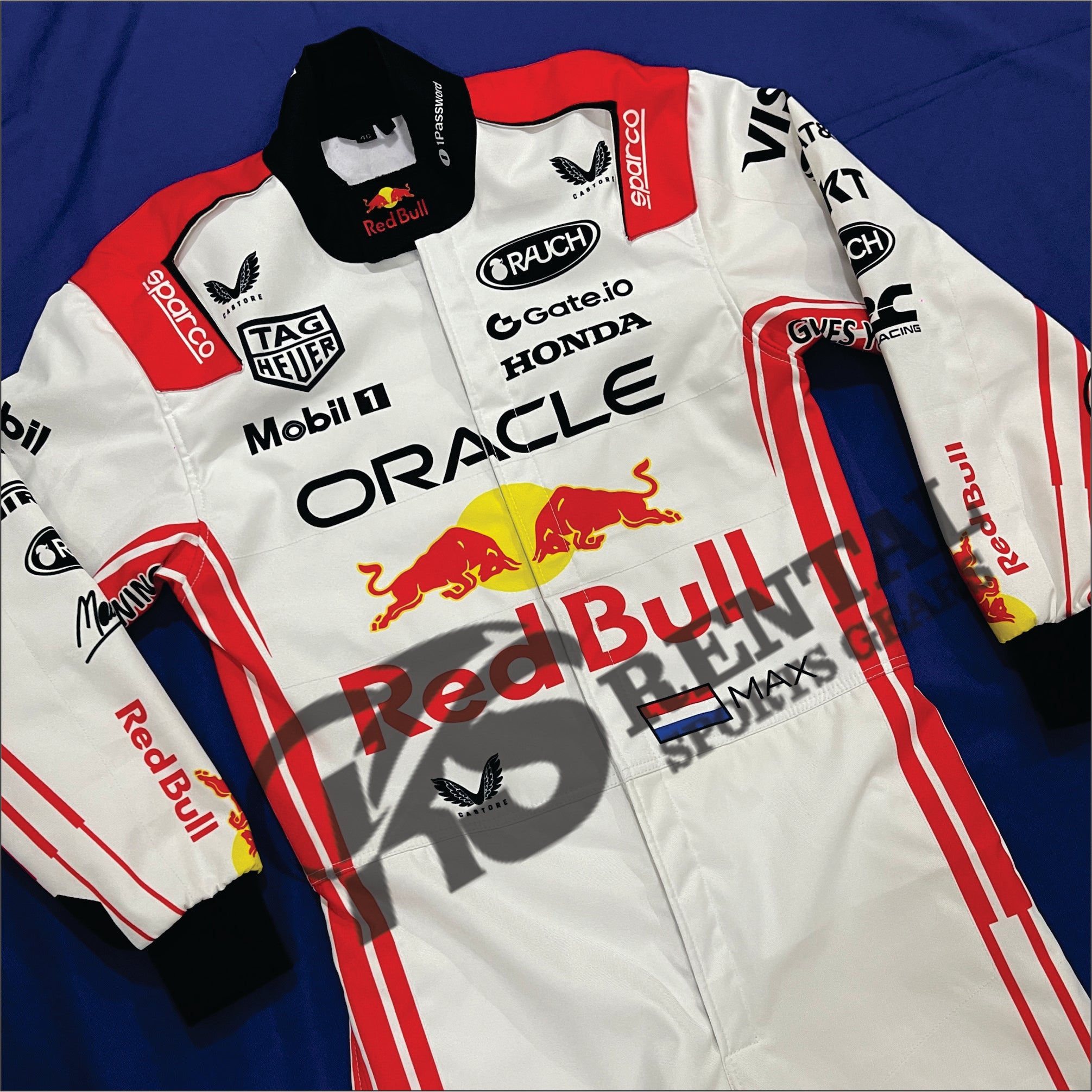 2025 Max Verstappen Japanese F1 Grand Prix Red Bull Replica Race Suit