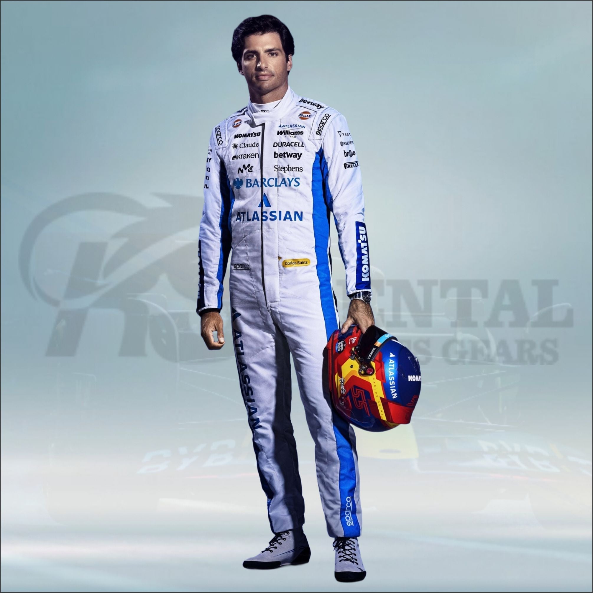 2026 Williams Racing Carlos Sainz Formula 1 Race Suit