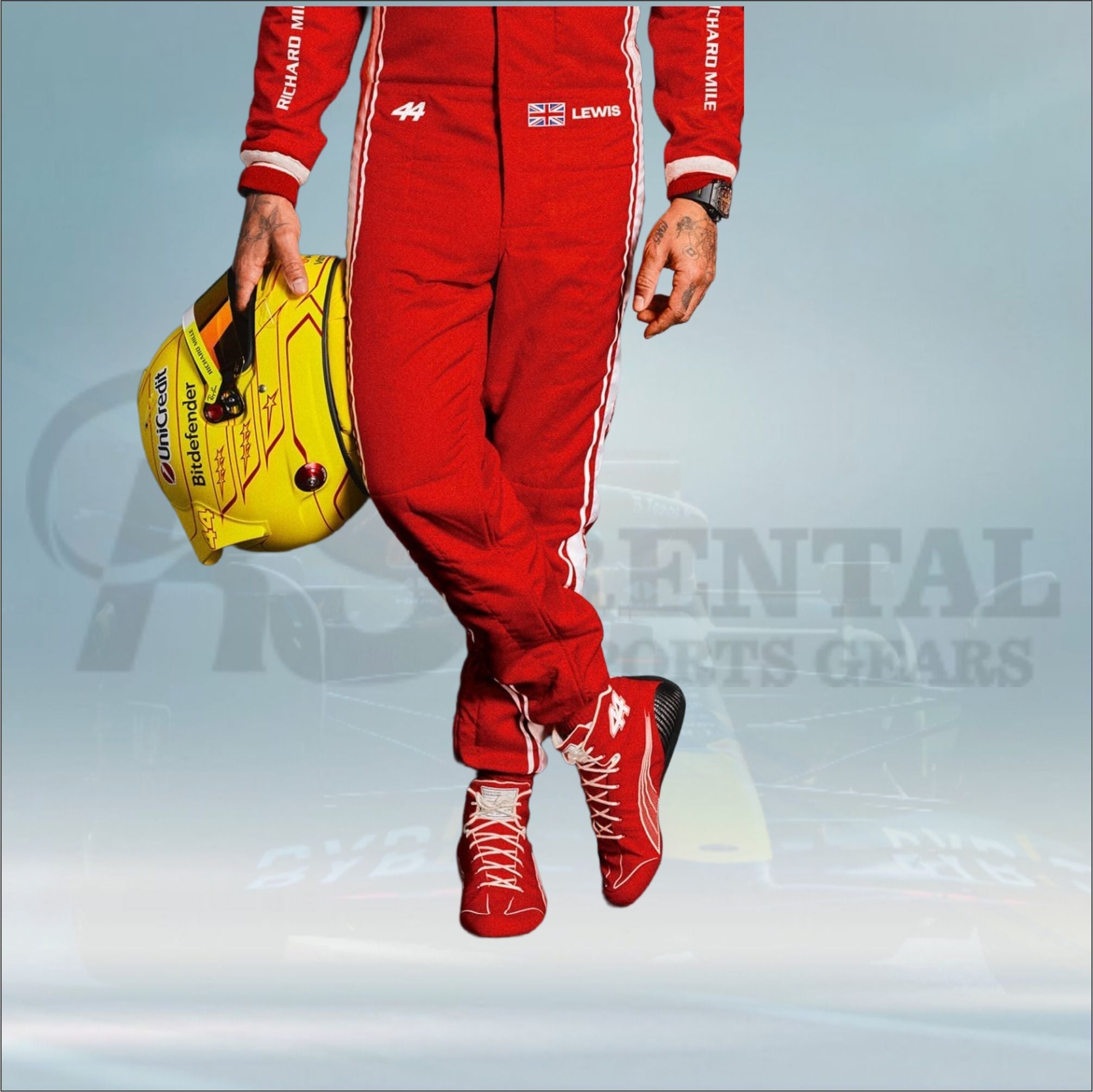 Lewis Hamilton 2026 Scuderia Ferrari HP F1 Race suit