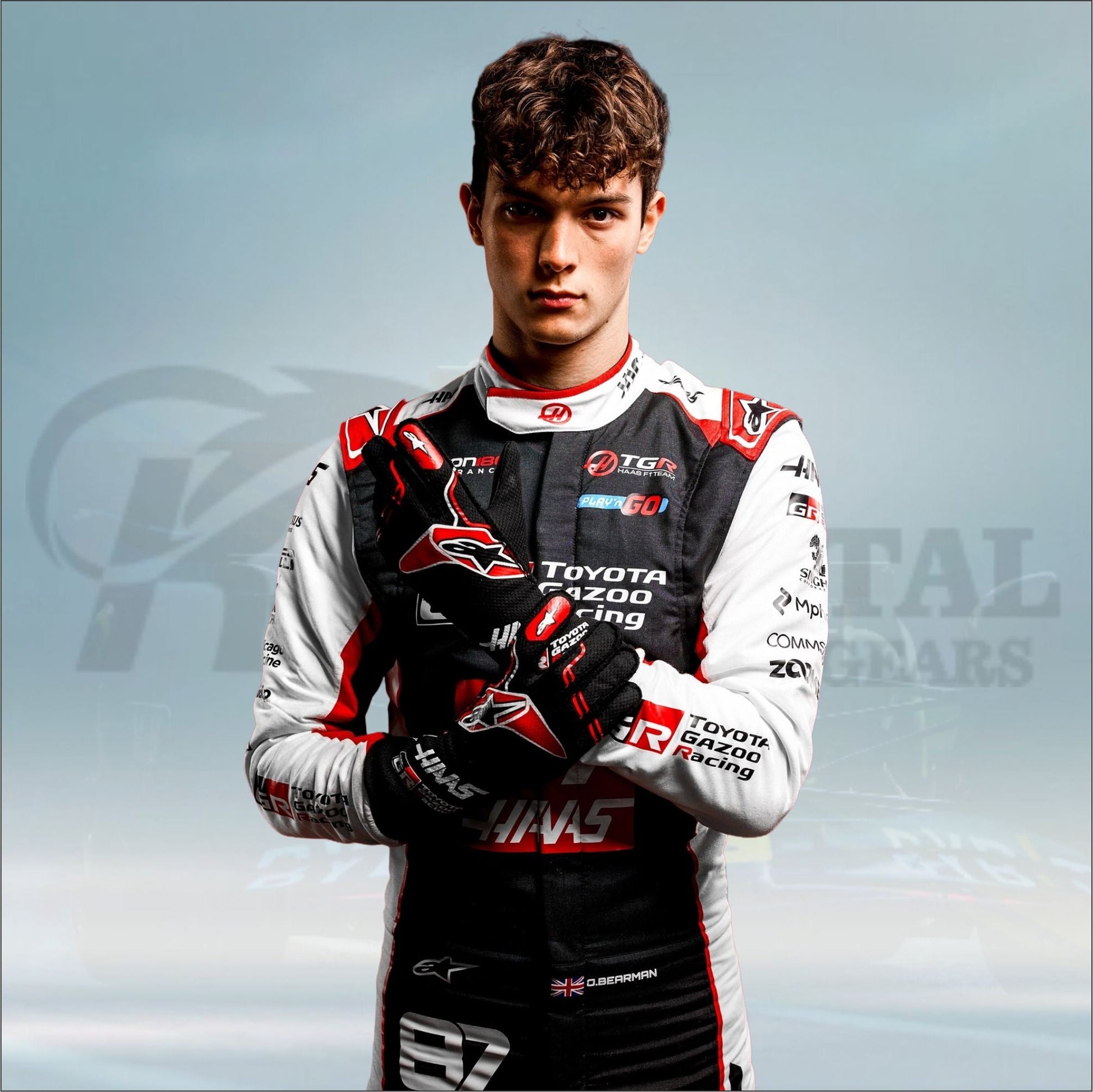 Ollie Bearman 2026 MoneyGram Haas F1 Team Race Suit