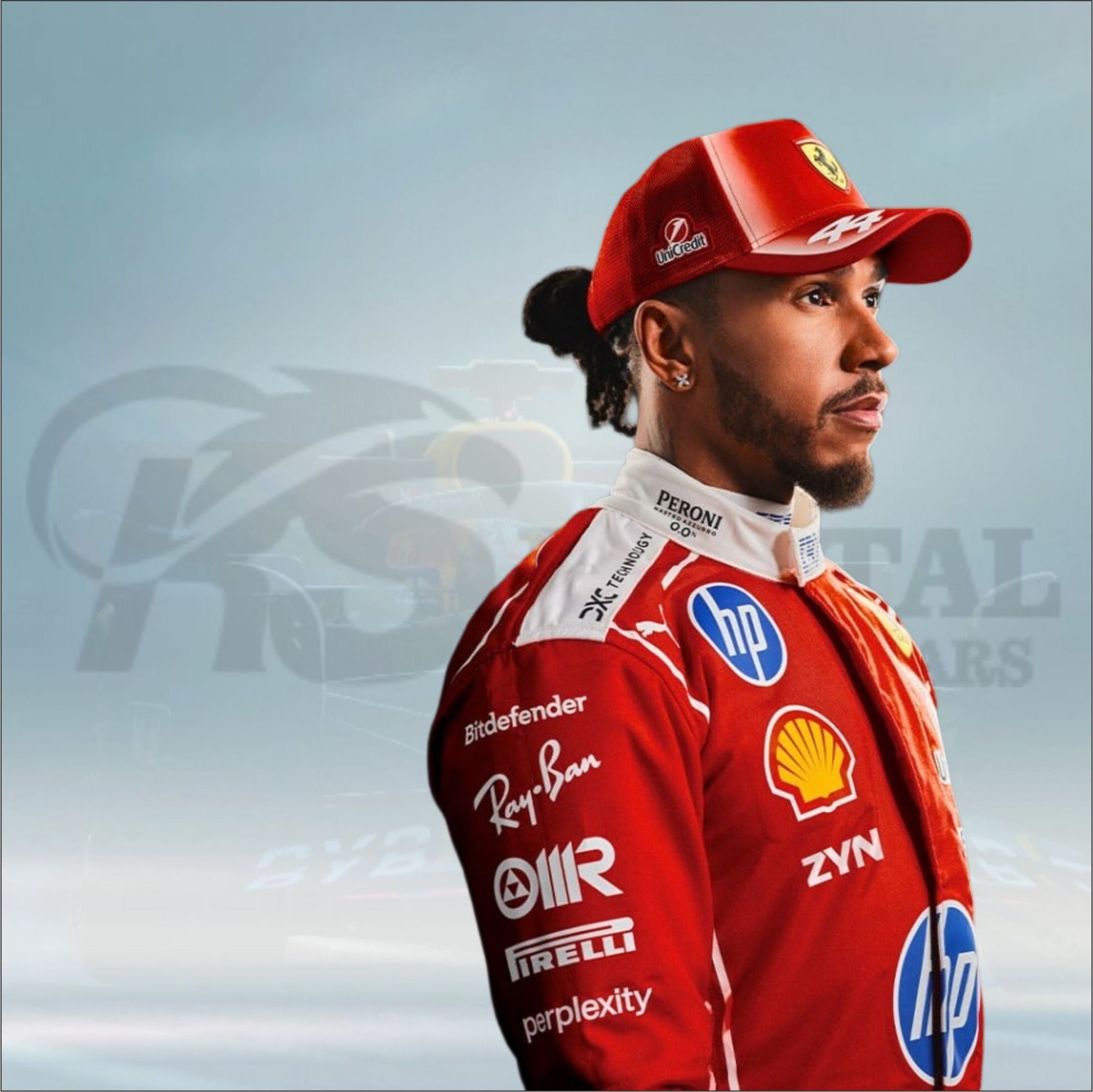 Lewis Hamilton 2026 Scuderia Ferrari HP F1 Race suit
