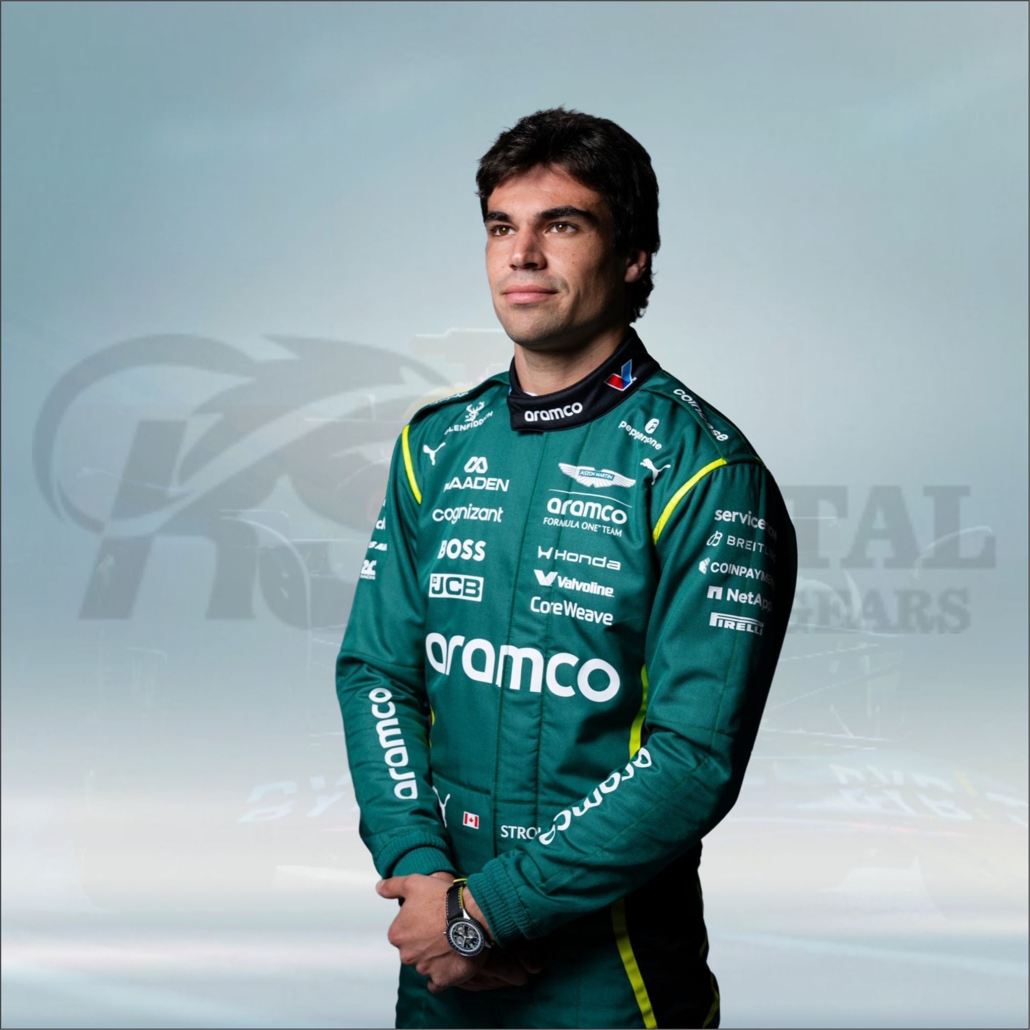 2026 Lance Stroll Aston Martin Aramco Formula One Team Race Suit