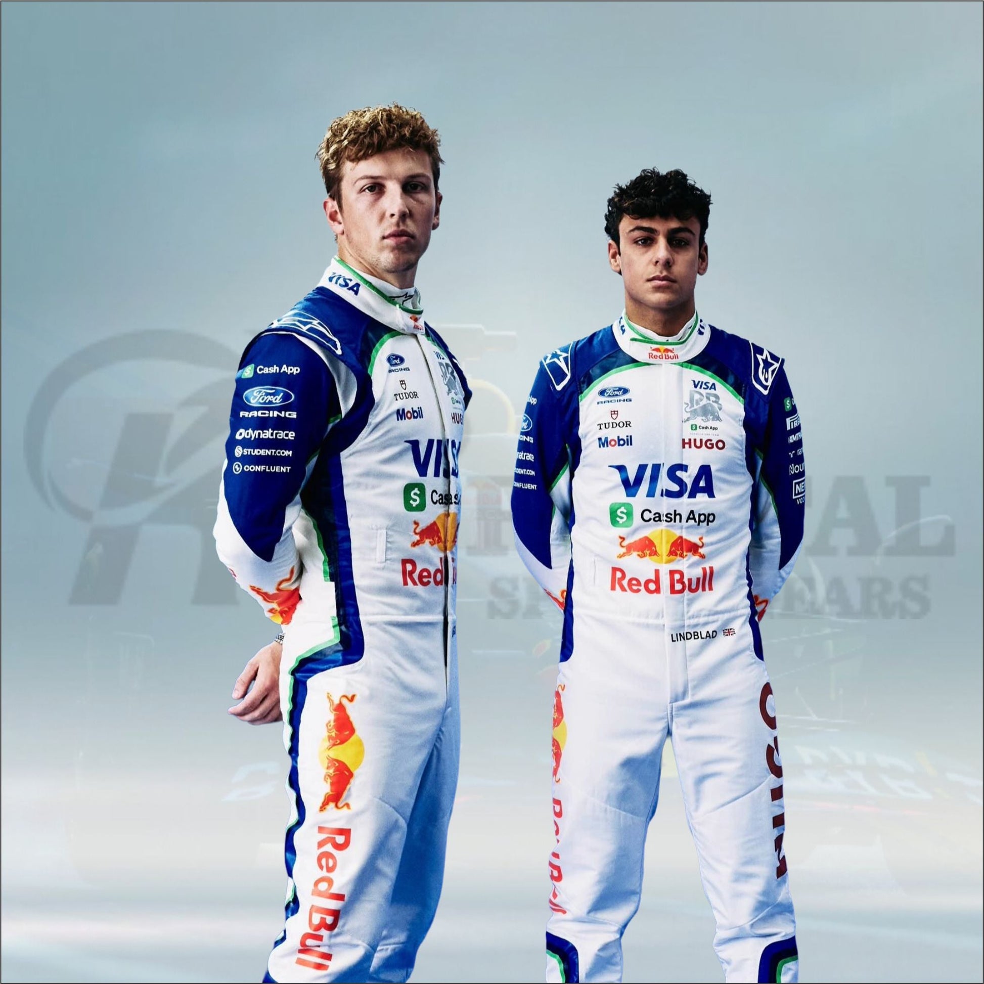 Arvid Lindblad 2026 Visa Cash App F1 Racing Suit