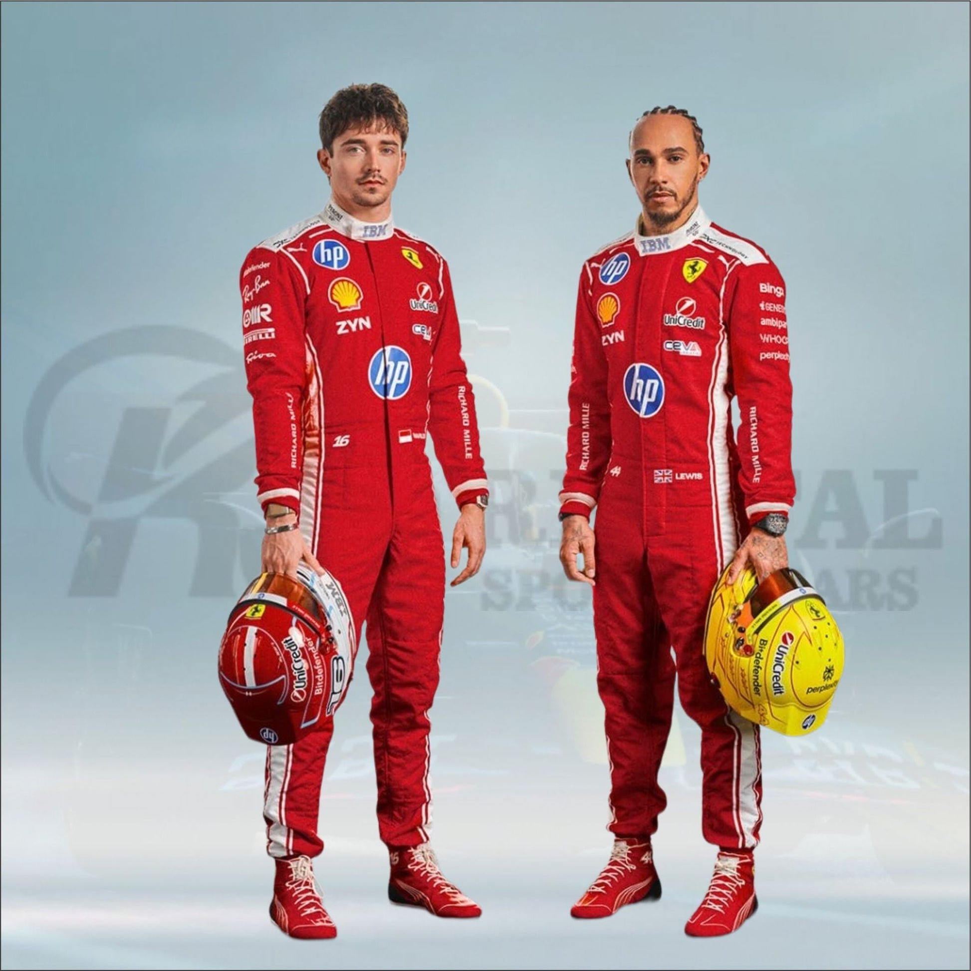 Lewis Hamilton 2026 Scuderia Ferrari HP F1 Race suit