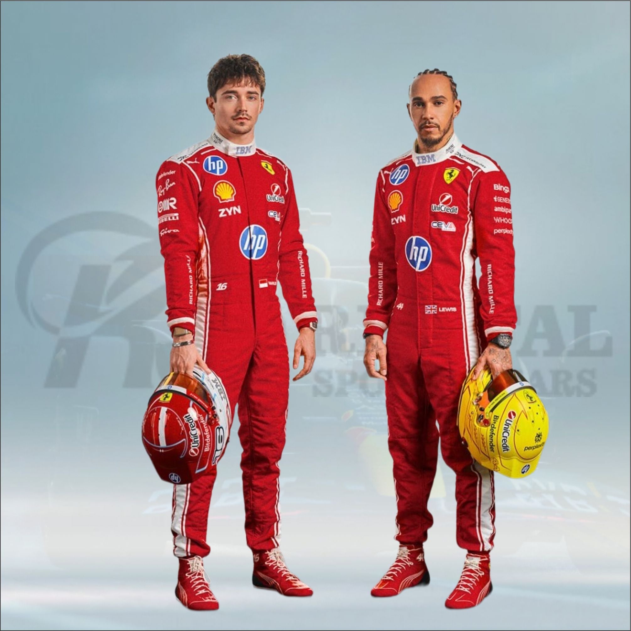 Lewis Hamilton 2026 Scuderia Ferrari HP F1 Race suit