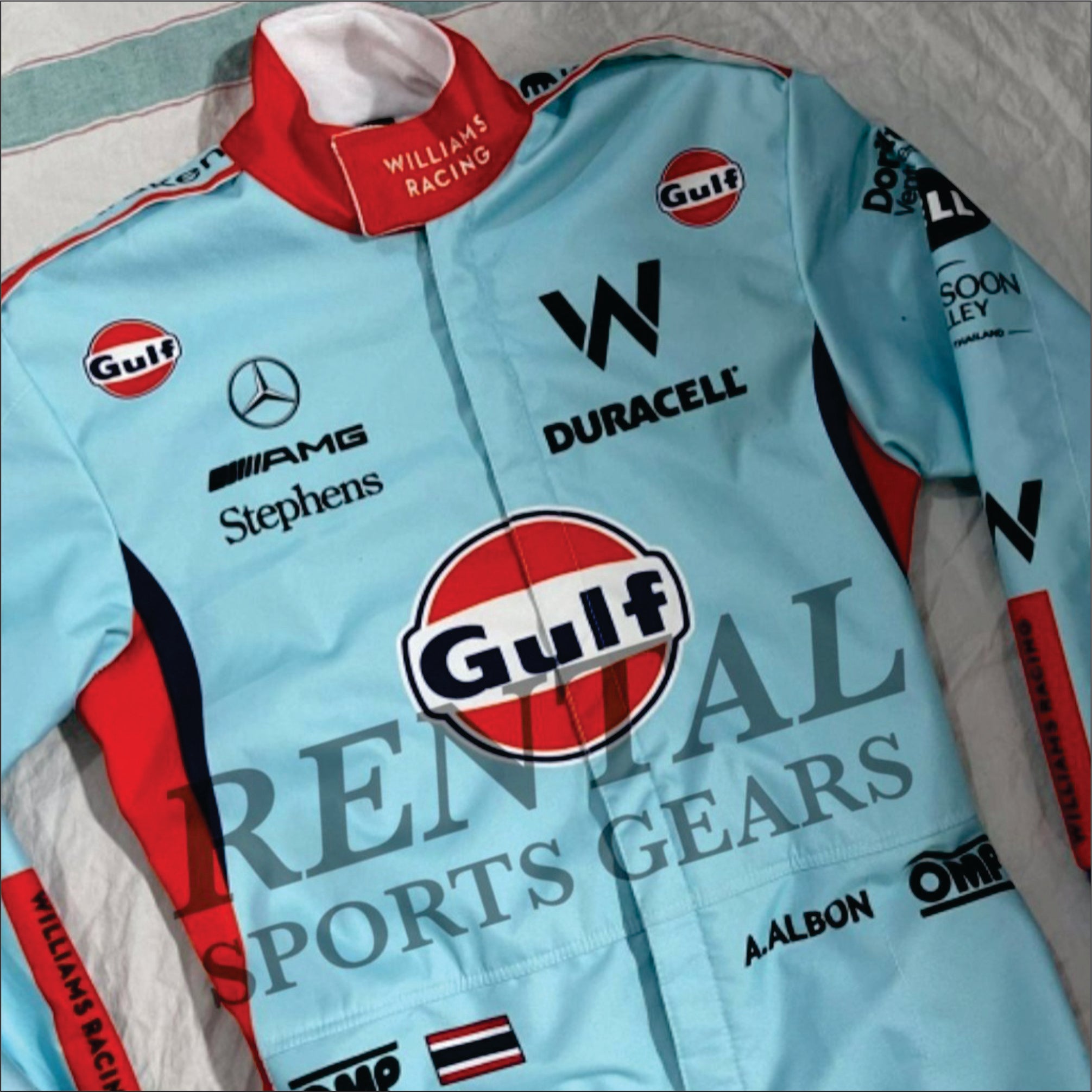 Alex Albon F1 Williams Racing Singapore GP 2023 Race Suit